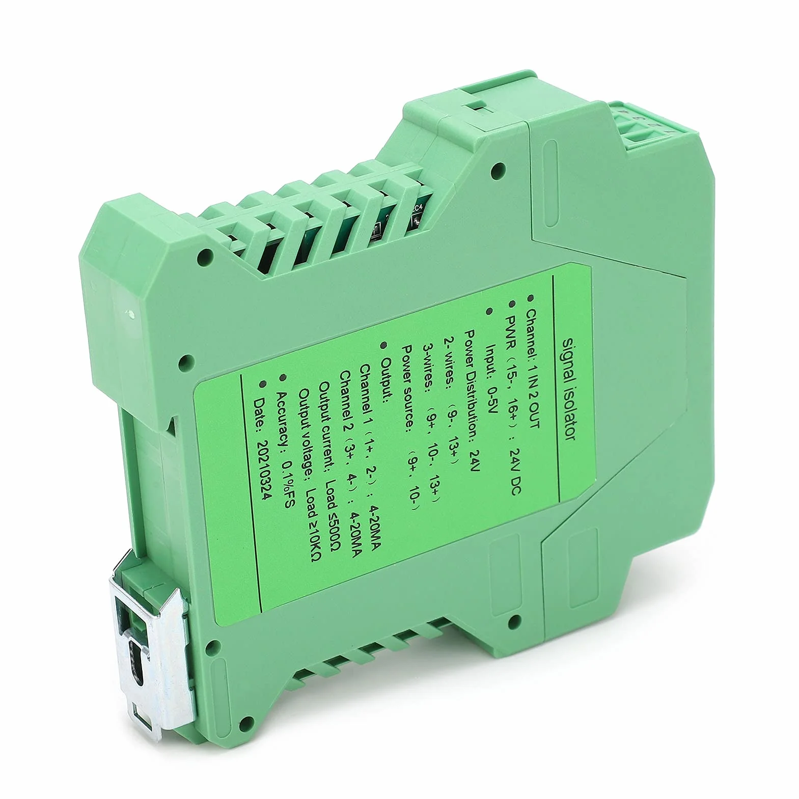 Izolator Sygnału Prądowego DC 24V 4-20mA PLC Nadajnik Kondycjoner Sygnału