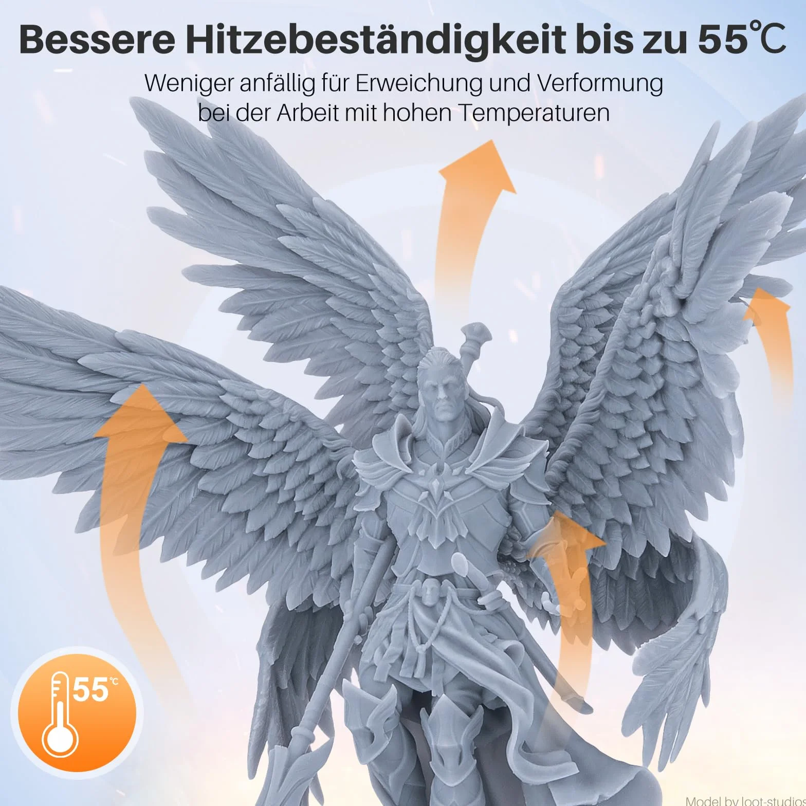 ELEGOO ABS-Like Resin 3.0 Plus żywica do drukarki 3D 405nm UV wysoka precyzja półprzezroczysta 1kg