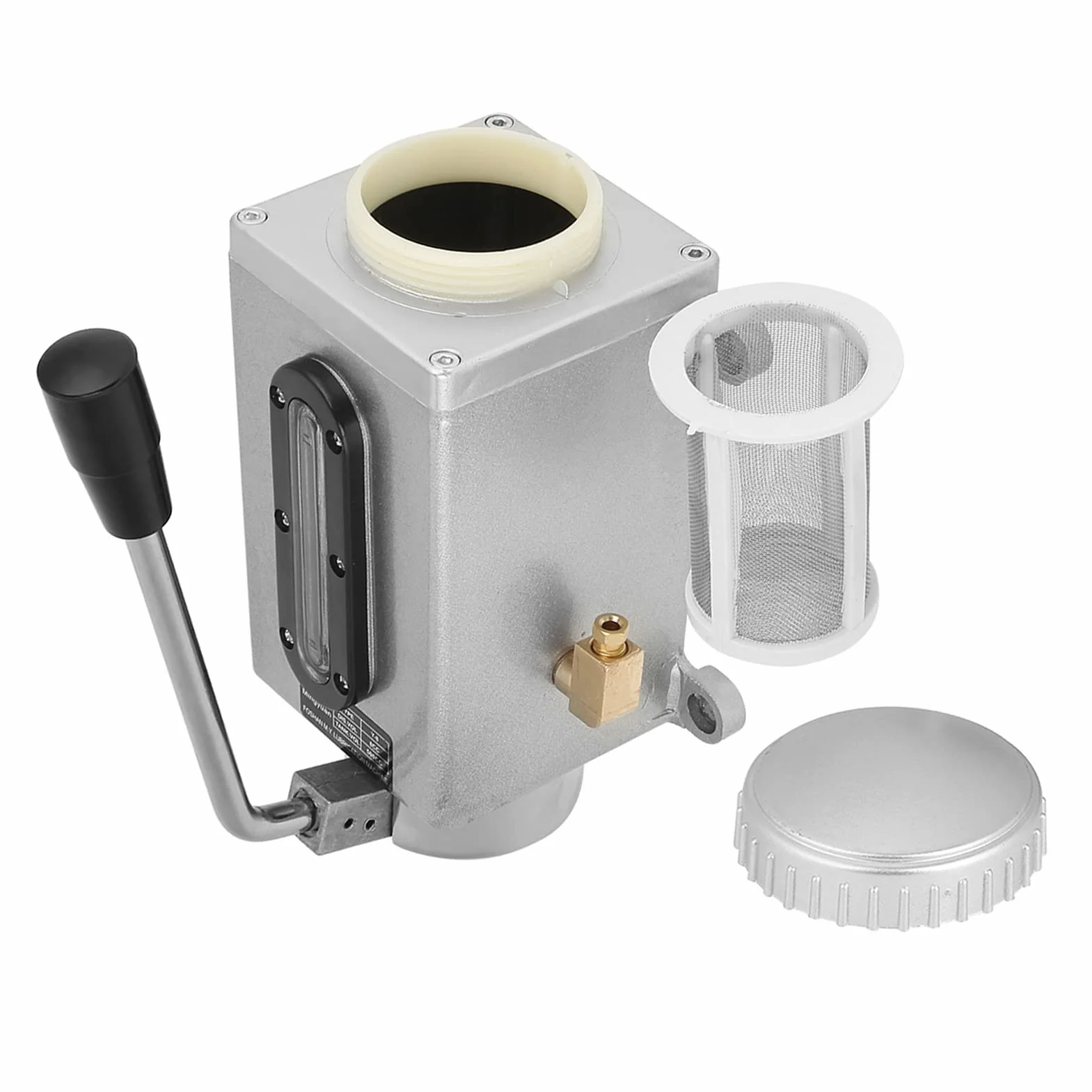 Pompa do ręcznego smarowania 500 cc CNC 4 mm podwójne porty
