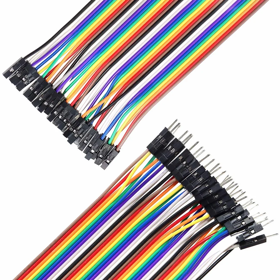 Zestaw 240 sztuk kabli typu Jumper Kit 10 cm i 20 cm męski, męski na męski, dla kobiet i mężczyzn, do Arduino