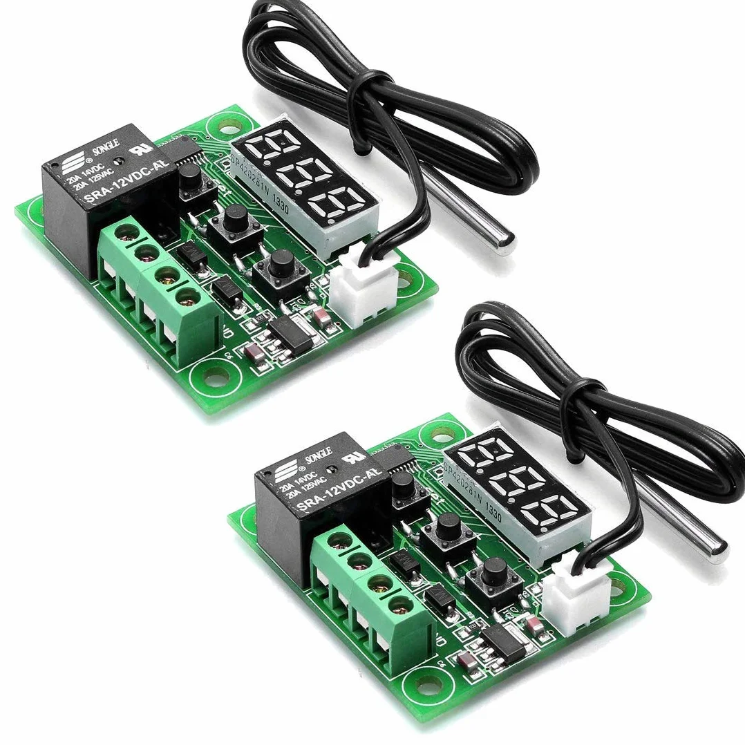 Hailege W1209 12 V DC cyfrowy regulator temperatury termostat -50-110°C 10 A wodoodporny