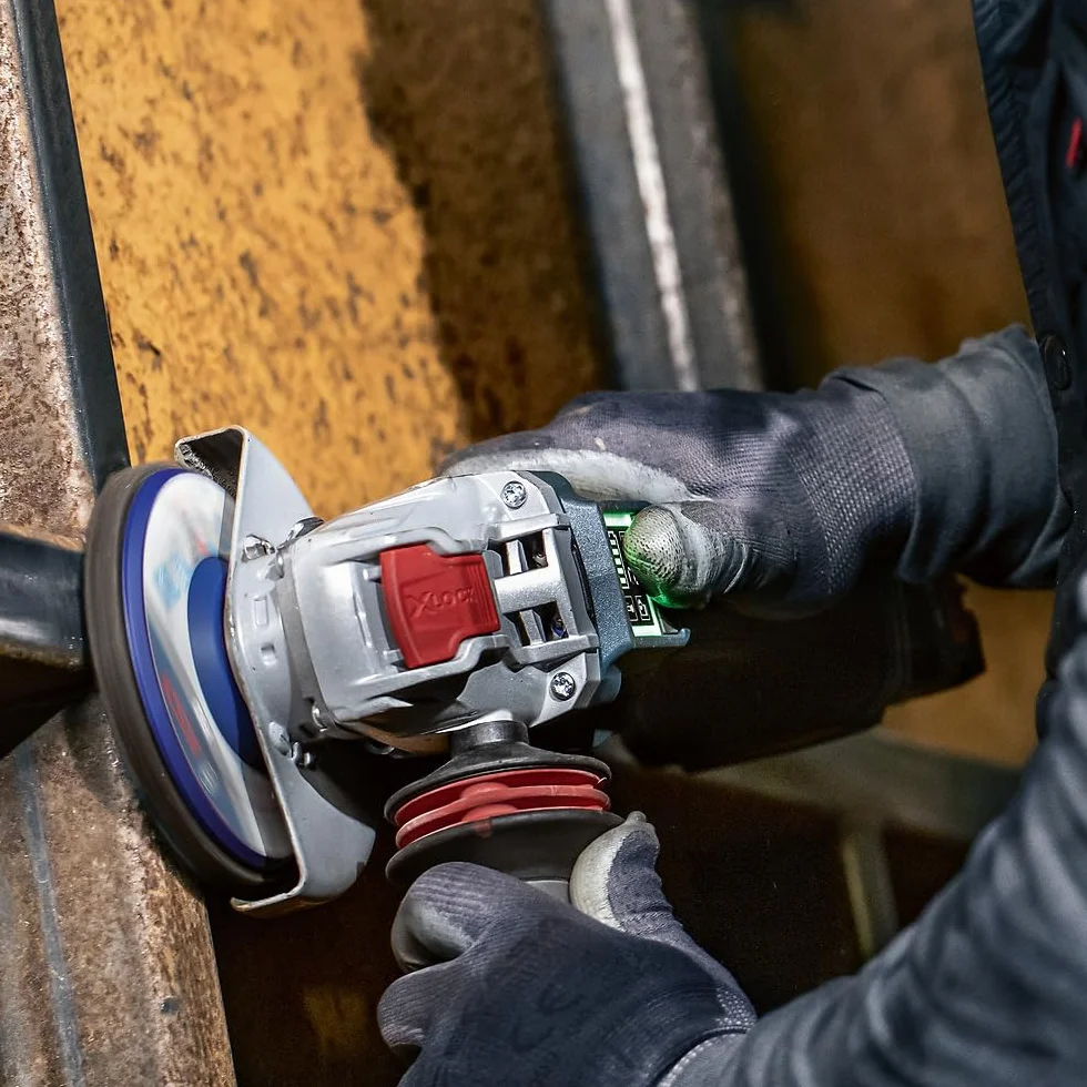 Bosch 1x Tarcza czyszcząca PRO Multi Material N377 (do Blachy stalowe, Stal, Ø 125 mm, Ziarnistość, Professional Akcesoria Mała szlifierka kątowa)