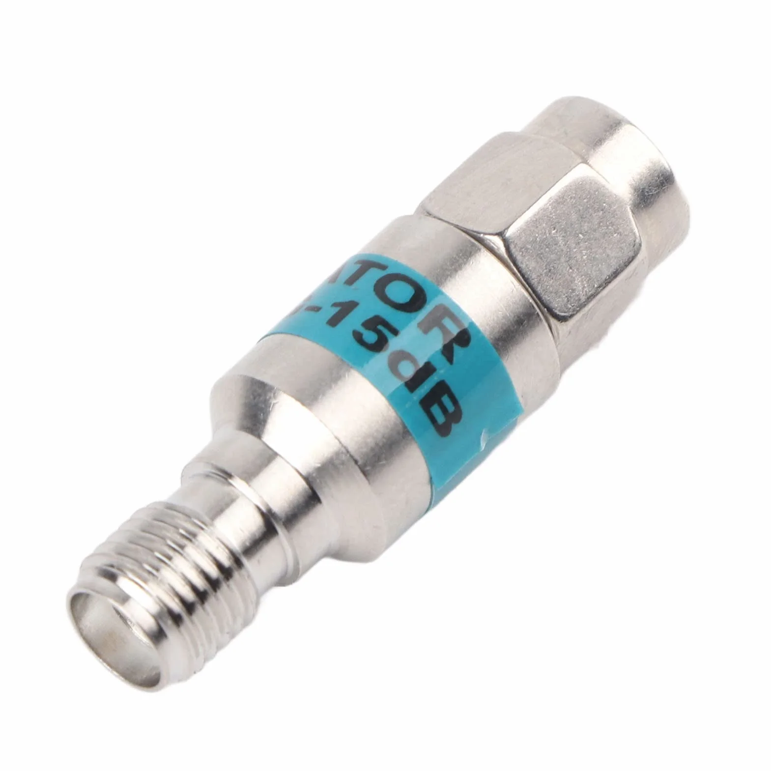 Akozon SMA Męsko-żeński Tłumik RF, Koncentryczny, 2W, 50°, 1-30dB, Zakres Częstotliwości 6GHz, Redukcja Sygnału High Fidelity, Opakowanie 3 szt. (#03)