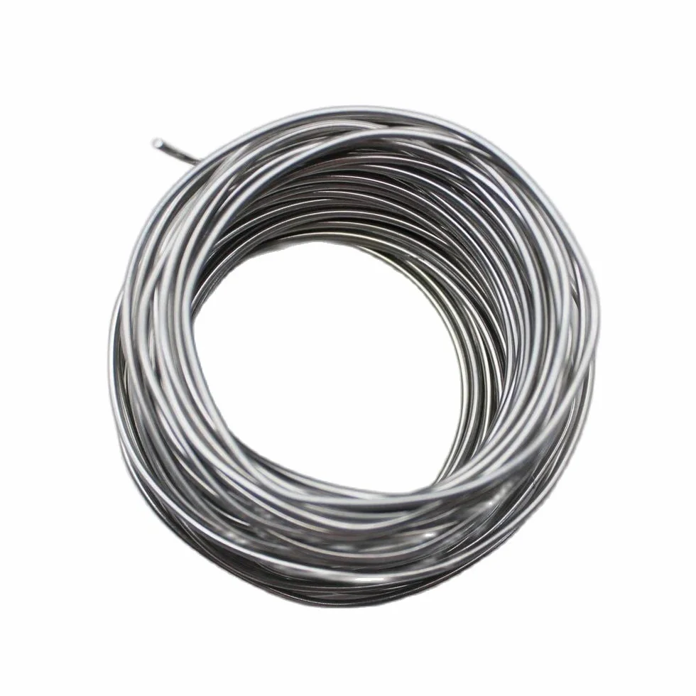 Drut cynkowy Natryskiwanie powłoki o wysokiej czystości Pręt cynkowy, metal Do eksperymentów naukowych 1 szt. (Color : 4mm x 300mm 1pc)