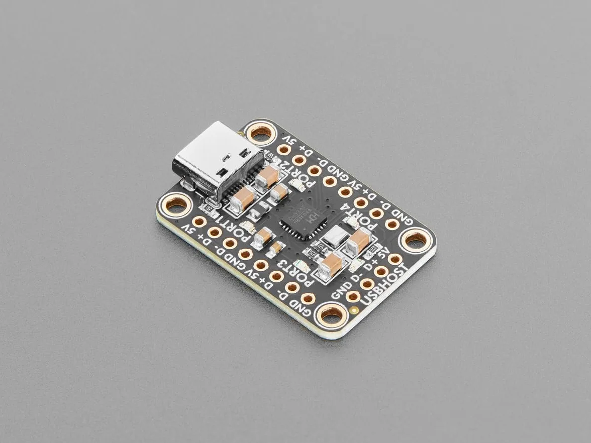 Adafruit CH334F 5997 mini 4-portowy koncentrator USB