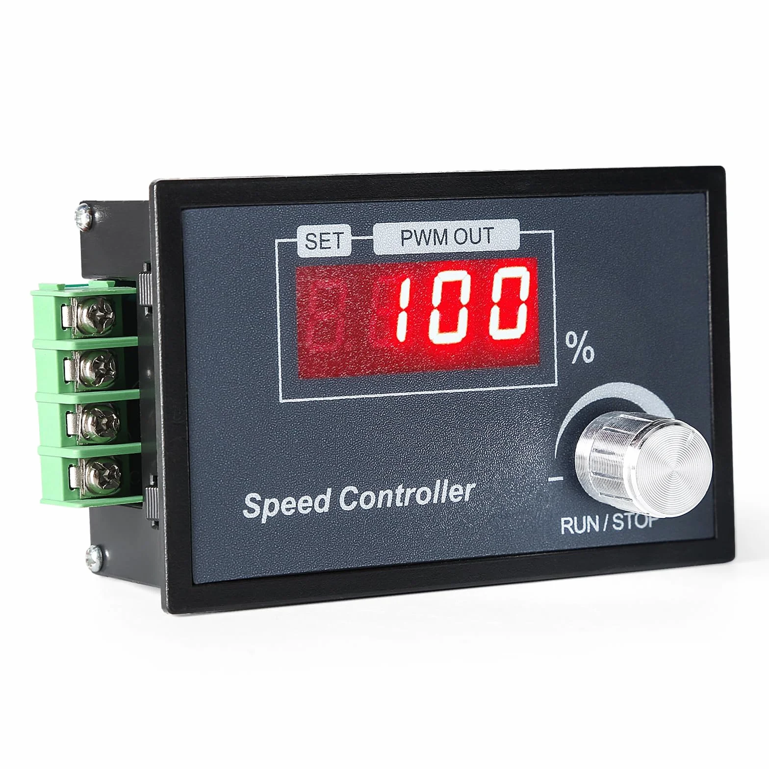 Kontroler prędkości PWM DC 6-60 V 30 A, regulator silnika prądu stałego, regulowany bezstopniowy