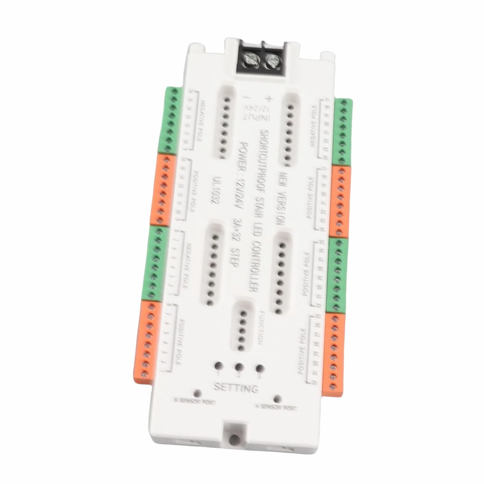 Keenso Czujnik Ruchu Schodowa Kontroler Safe DC12V 24V ABS