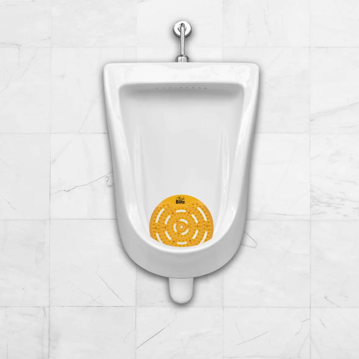 Sitko do pisuaru o zapachu DISC 2.0, wkładka do pisuaru, 10 sztuk, sitko do pisuaru, efekt świeżości 30 dni, ochrona przed zapachami do toalet, ochrona przed pryskaniem - cytrusy