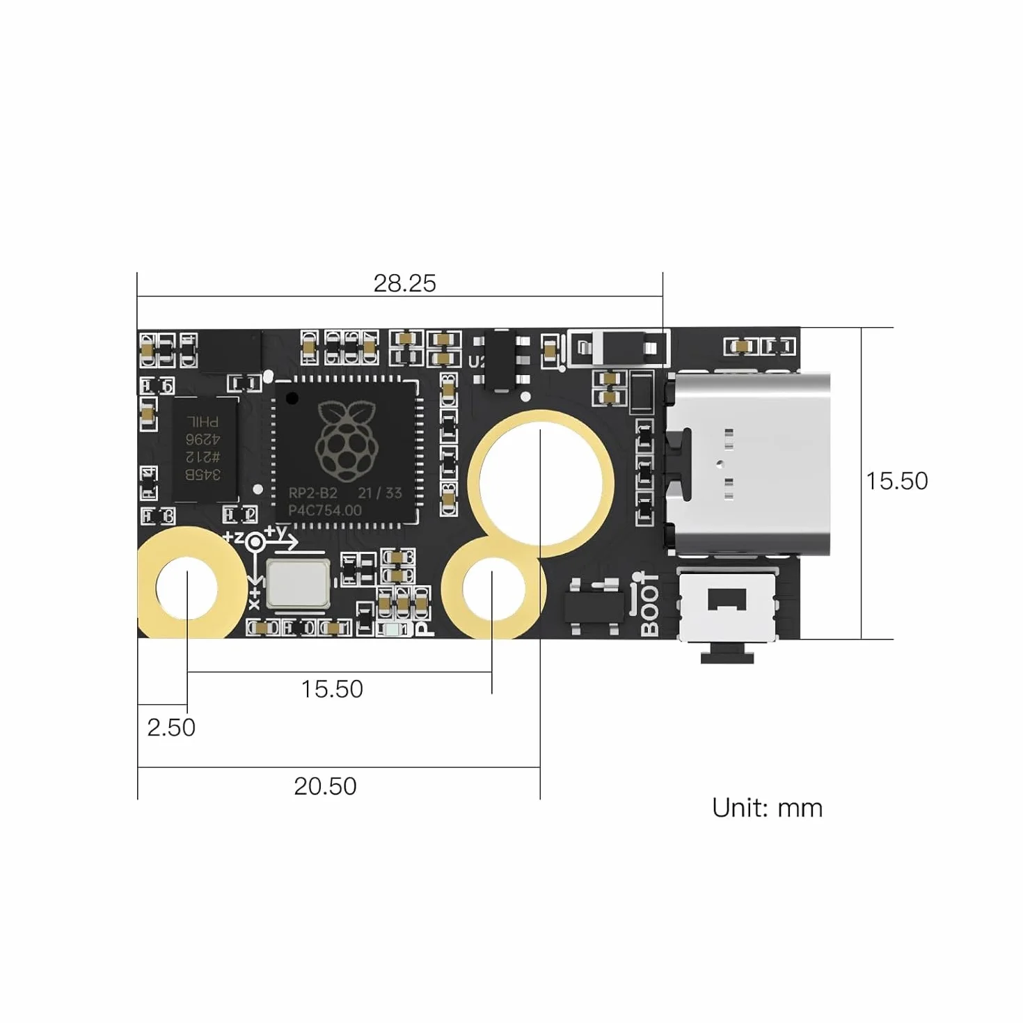 BIGTREETECH ADXL345 V2.0 Płytka akcelerometru Klipp-er Input Shaping części do hotendu drukarki 3D Moduł sensoryczny wsparcie połączenie USB dla Voron Stealthburner