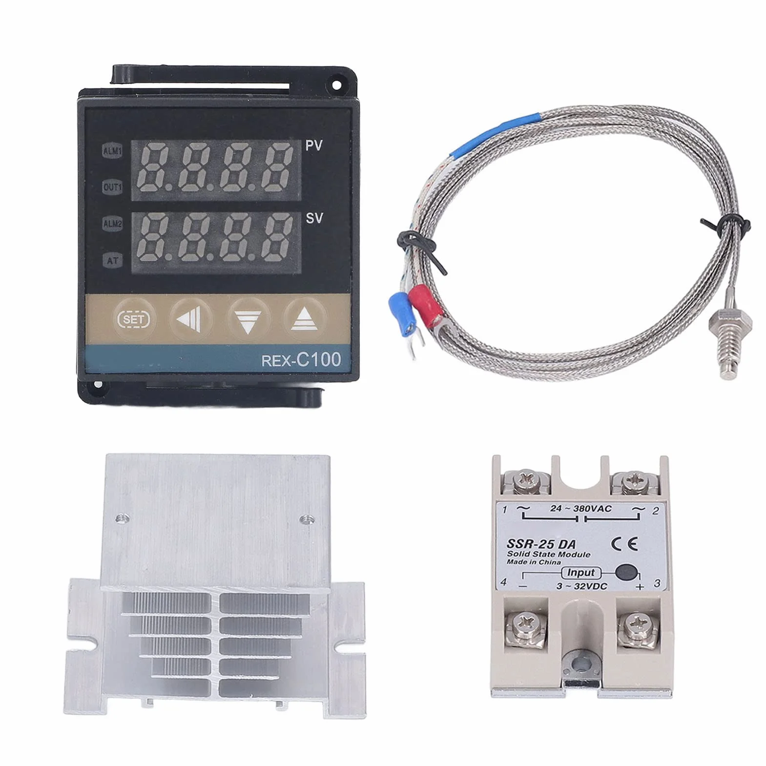 Regulator PID REX C100 Kontroler Temperatury 0–400℃ Cyfrowy