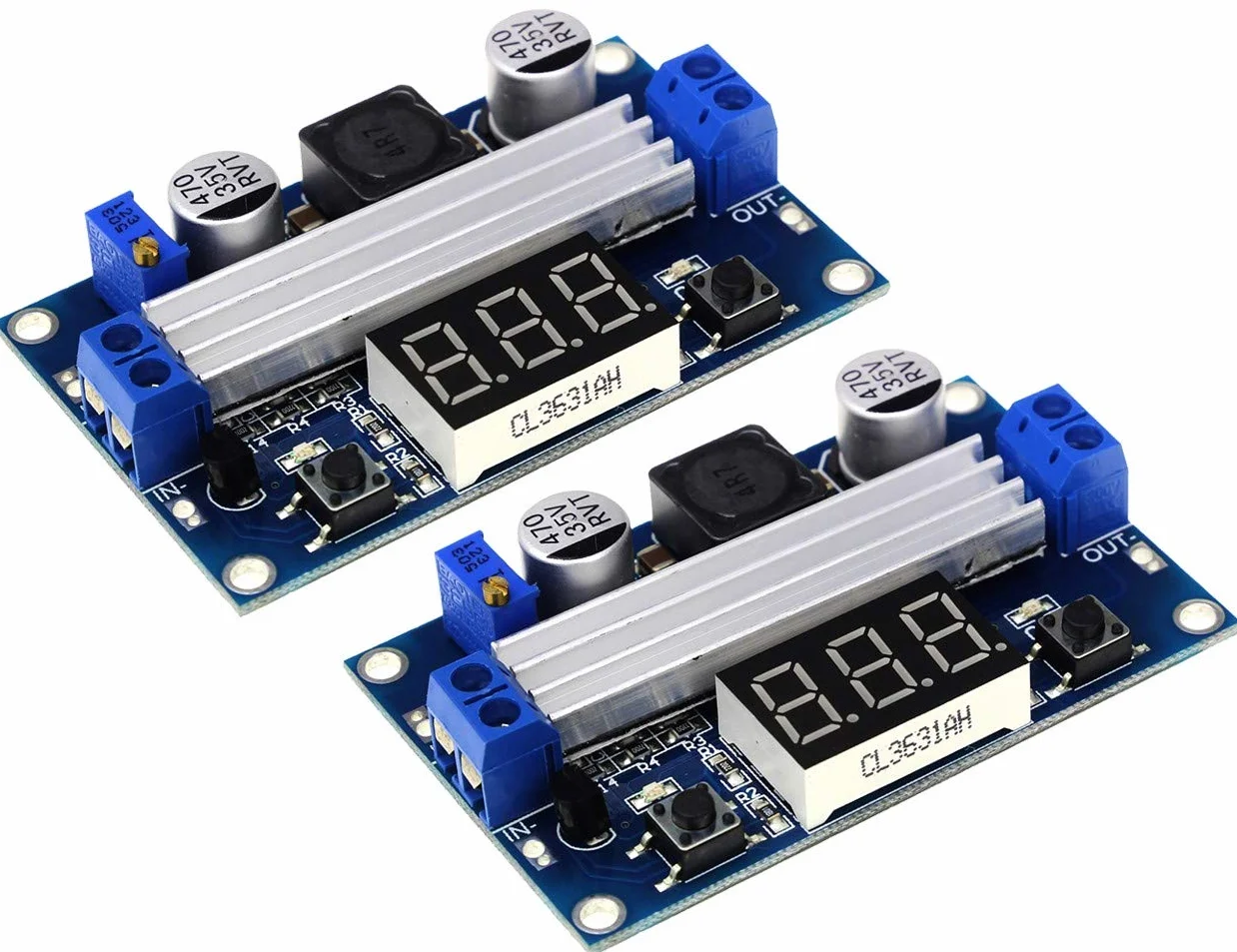 LTC1871 DC DC Step Up Booster Converter 3-35 VDC to 3.5-35 VDC LED Voltmeter
