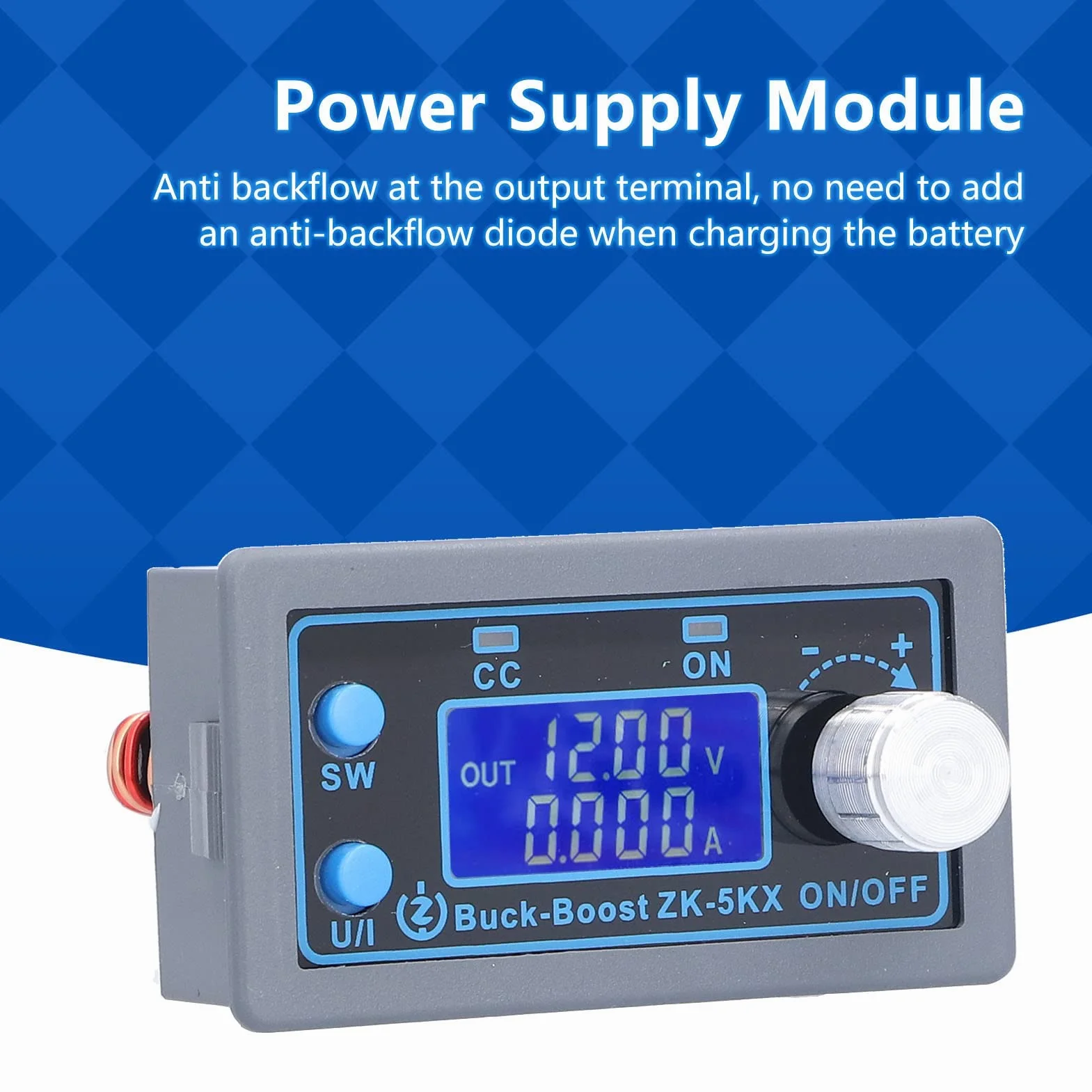 Programowalny Regulator Napięcia DC-DC Boost Converter ZK-5KX Moduł Zasilania