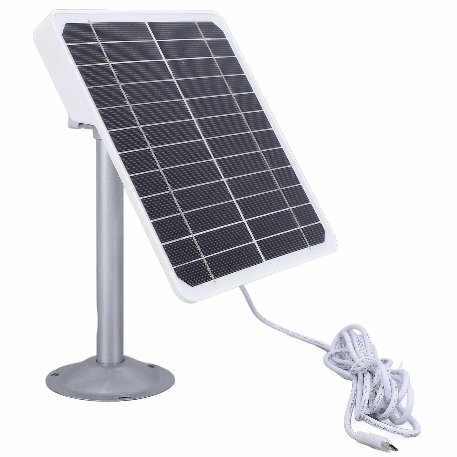 Panel słoneczny USB 20W 5V monokrystaliczny do kamery bezpieczeństwa