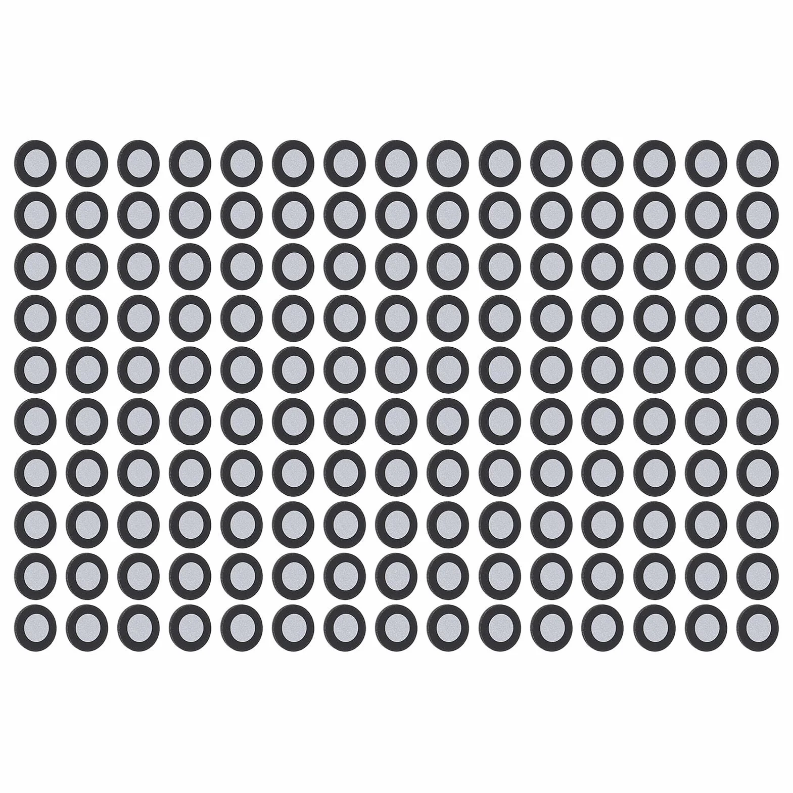 Magnetyczny Znacznik Odblaskowy do Skanowania 3D 6mm ID 10mm OD 150 szt.