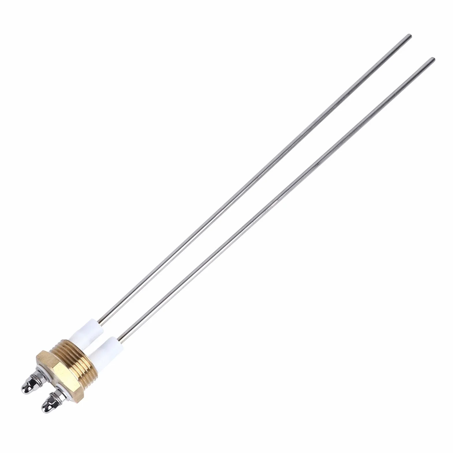 Elektroda Poziomu Wody, 2-pinowa Sonda Czujnika, PTFE Mosiądz Stal Nierdzewna, do Kotła, Wykrywanie Poziomu Cieczy