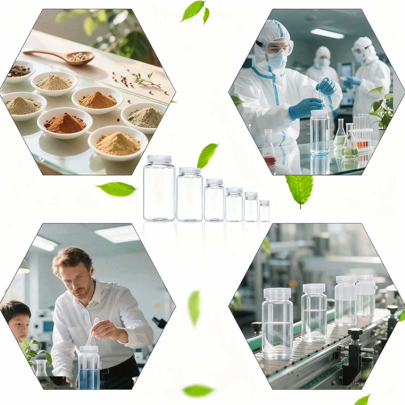 12 sztuk 30 ml butelka z odczynnikiem laboratoryjnym o dużej pojemności, pojemnik chemiczny, jakość laboratoryjna, szczelna, przezroczysta, butelka na tabletki na próbki wody