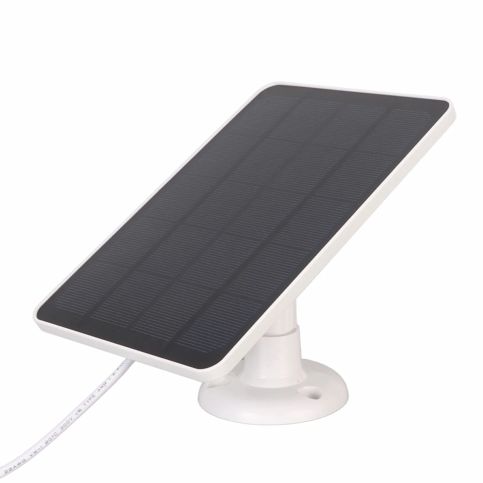 Panel Słoneczny 4W IP65 Do Kamery Bezpieczeństwa Eufycam Essential Spotlight XL Spotlight Biały