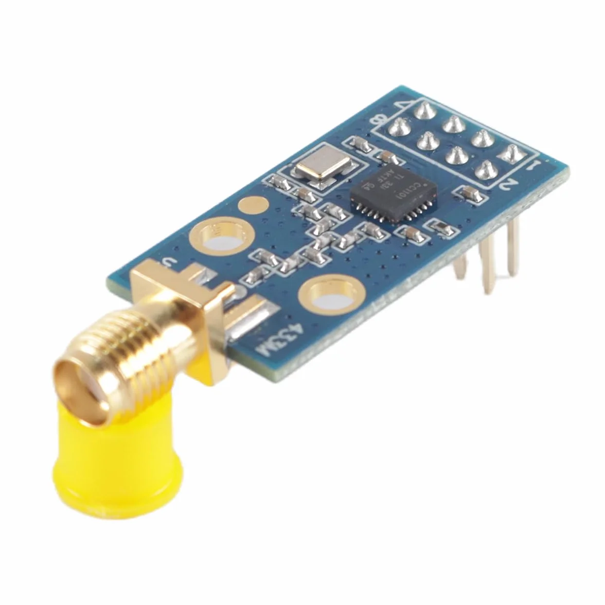 Ausi Moduł nadawczo-odbiorczy RF E07-M1101D-SMA CC1101 433 MHz - nadajnik i odbiornik zdalnej transmisji