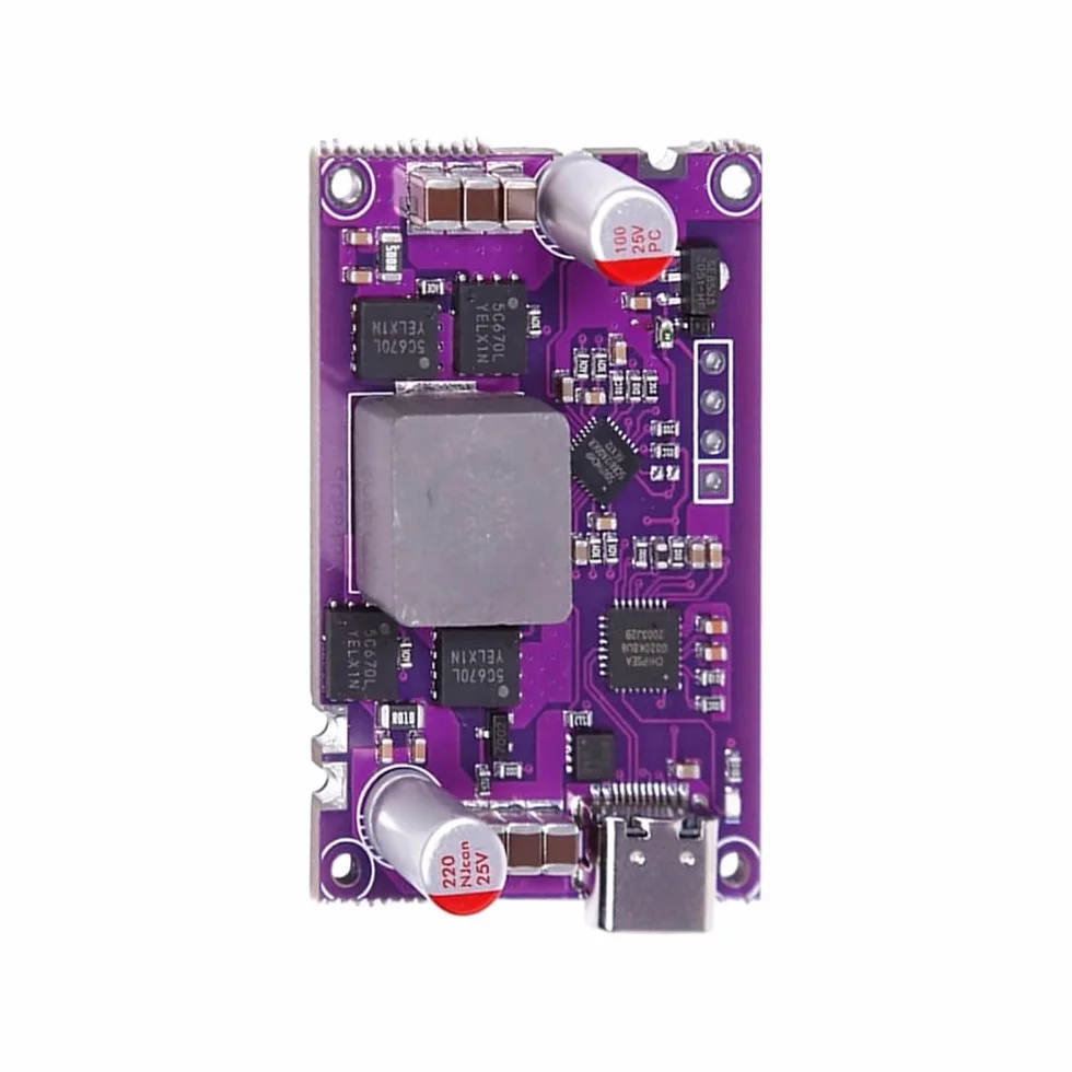 Moduł szybkiego ładowania PD, wysoka wydajność, 120 W, dwudrożny moduł szybkiego ładowania PD, dwukierunkowy moduł buck-boost do ładowarki do 4s 12 V-16,8 V akumulator litowy