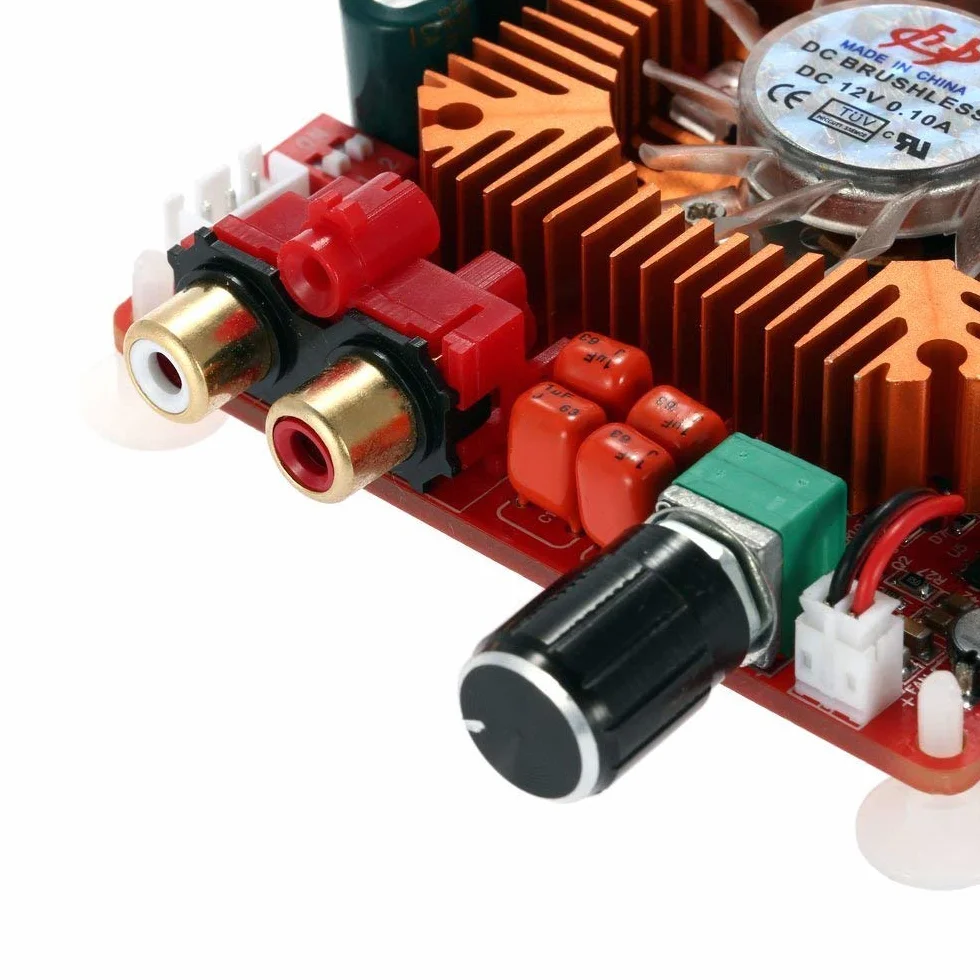 DollaTek TDA7498E 2 x 160 W dwukanałowa płyta wzmacniacza audio DC 24 V