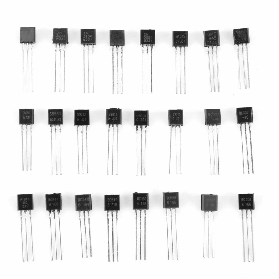 Zestaw Tranzystorów NPN PNP 840szt Tranzystory Krzemowe do Elektroniki