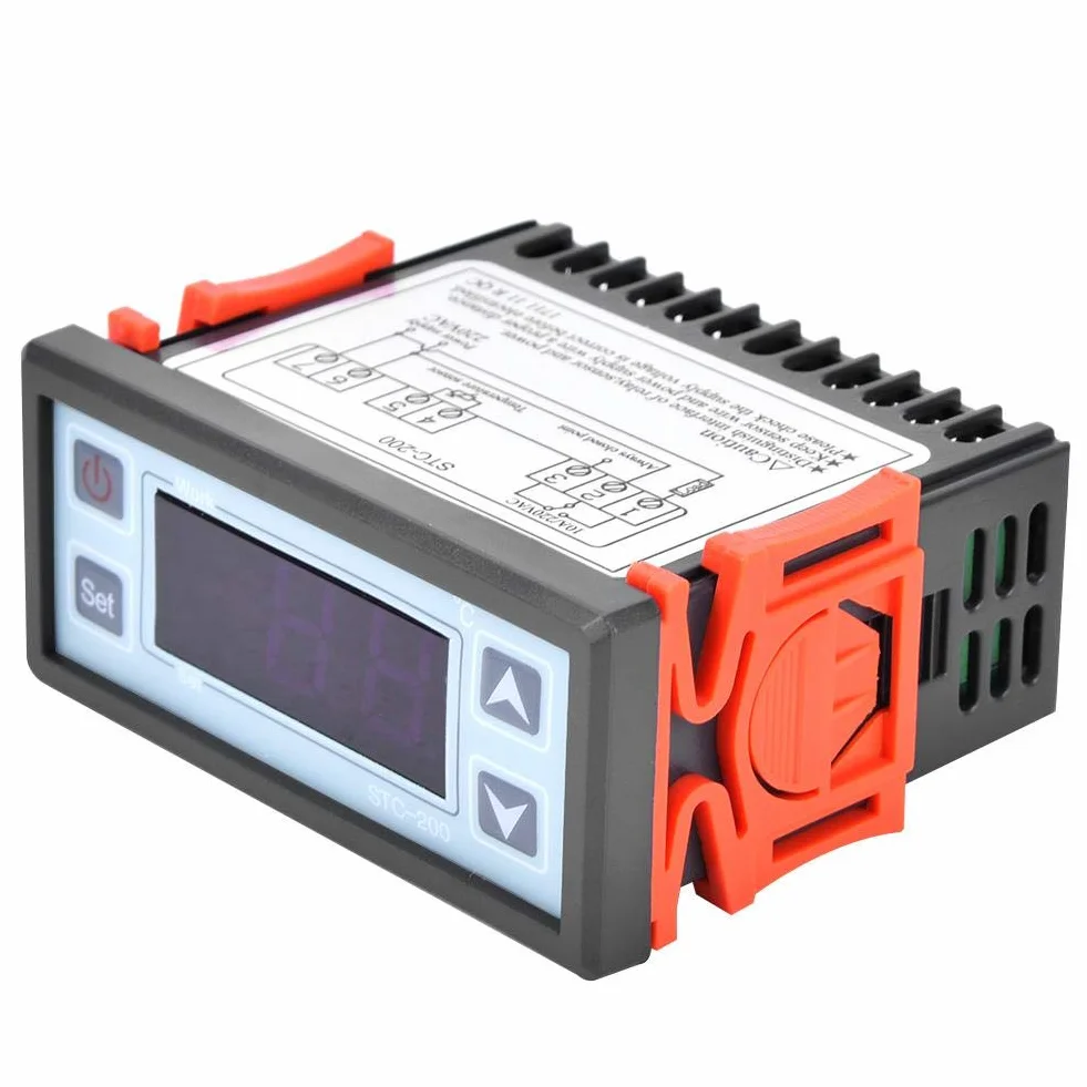 Regulator temperatury -200 Cyfrowy termostat, sterowanie mikrokomputerem, tryby chłodzenia i ogrzewania, -40 °C ~ 99 °C