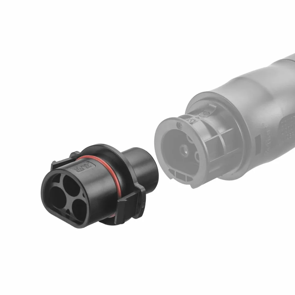 Mikroinwerter 3-żyłowy wodoodporny łącznik AC LY01-BC01 Adapter odpowiedni do podłączania kabli do balkonowej stacji energetycznej