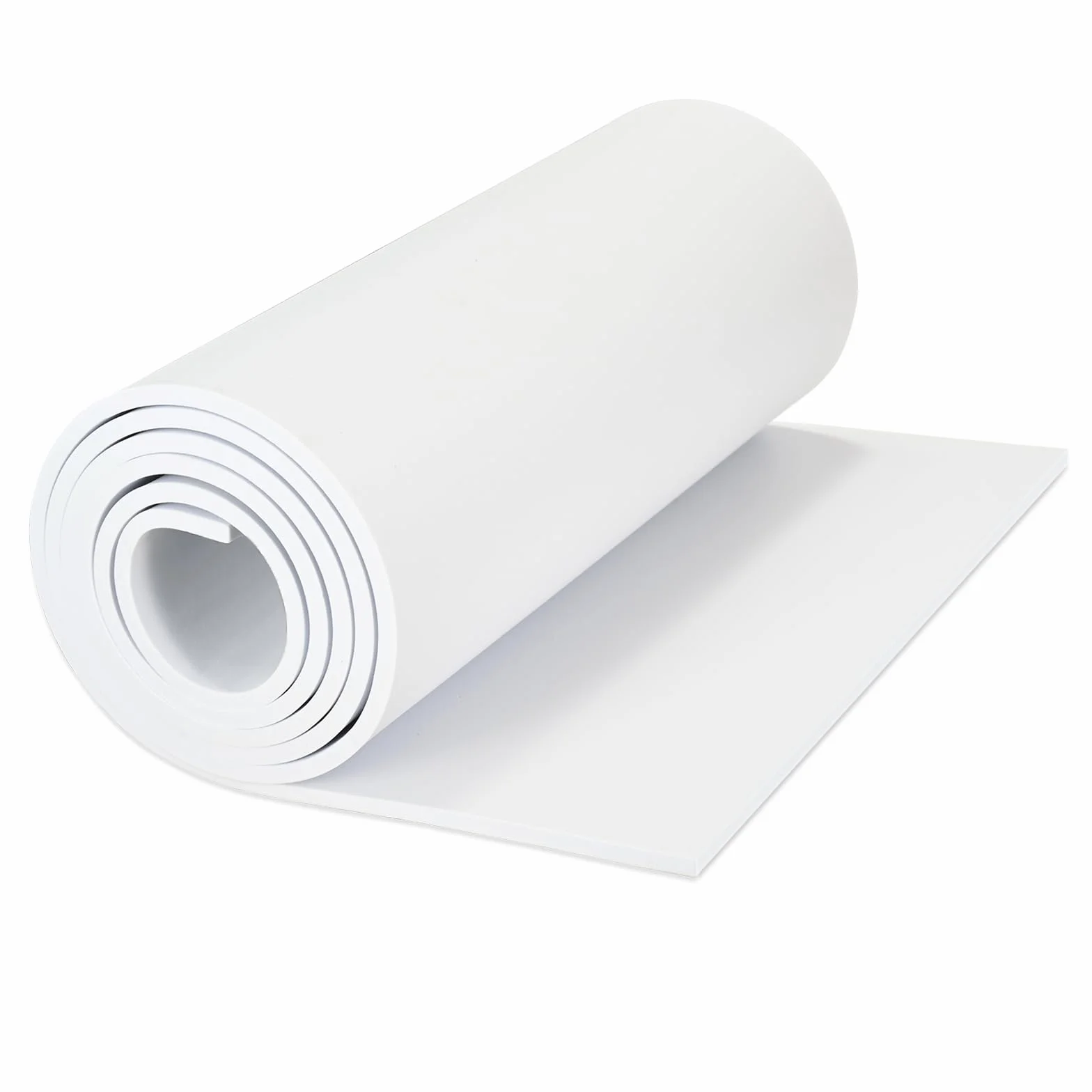 Pianka EVA biała 6 mm 34 x 200 cm 86 kg/m3 do cosplay i majsterkowania