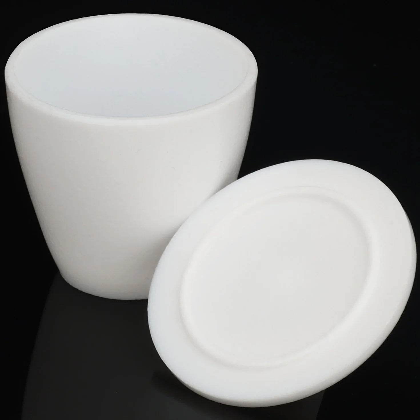 PTFE tygiel 50 ml z pokrywką odporny na kwasy i zasady
