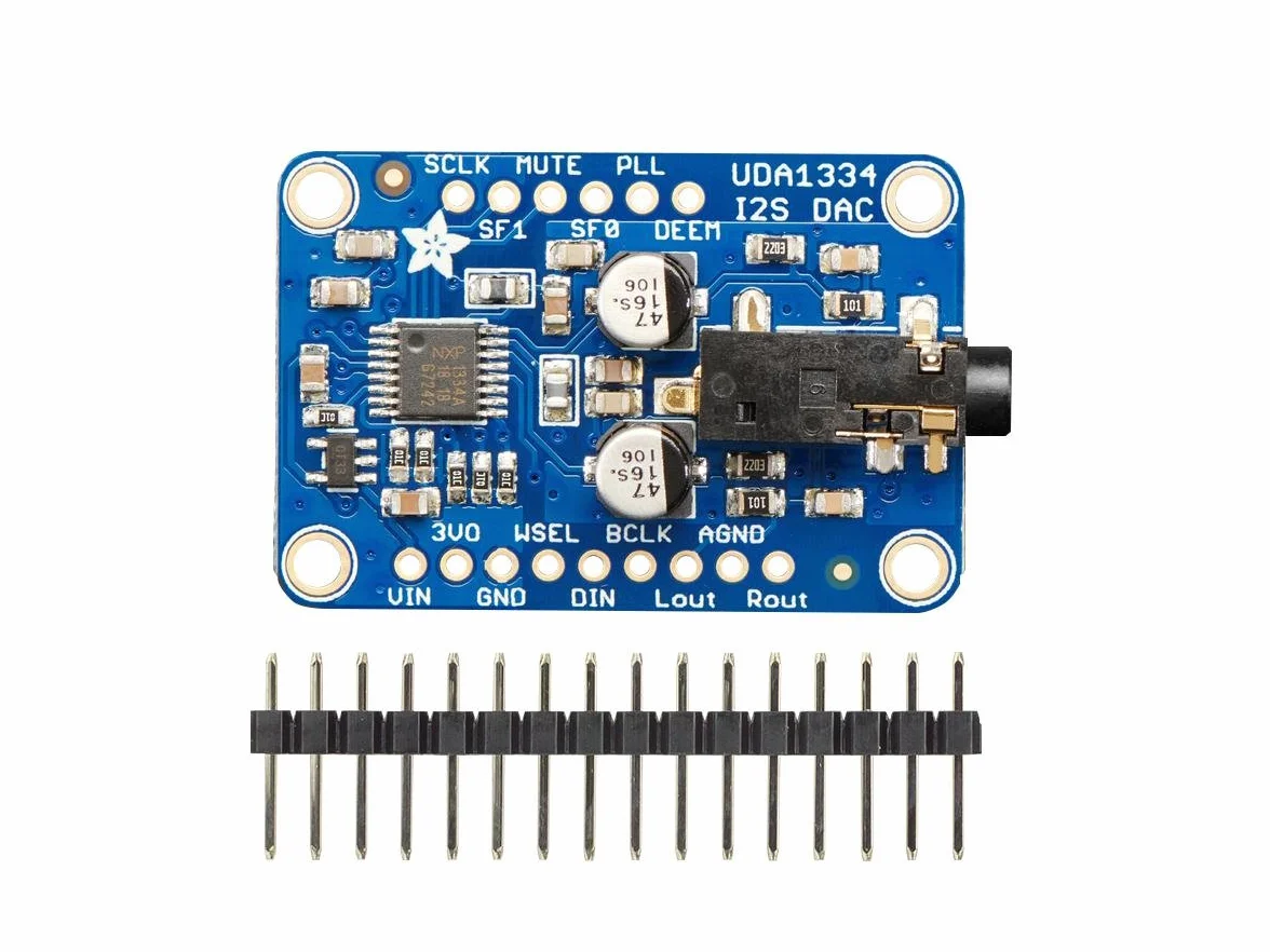 Adafruit Dekoder stereo I2S - UDA1334A Breakout