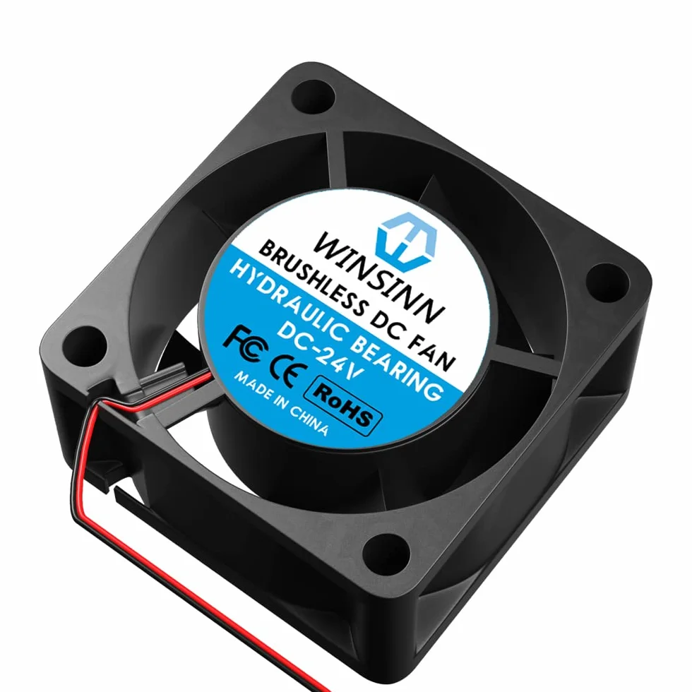 WINSINN Wentylator 40x20 mm 24 V 8000 obr./min bezszczotkowy łożysko hydrauliczne 4 sztuki