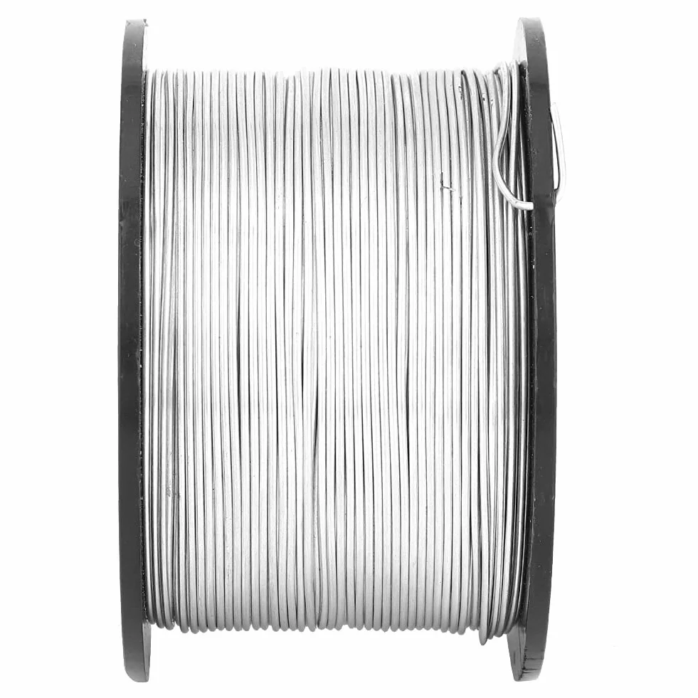 Ejoyous 4 rolki Tie Wire Coil, 110 m 0,8 mm drut wiążący, stalowa szpula drutu zbrojeniowego do automatycznej maszyny do wiązania urządzeń elektrycznych, dostarcza ponownie wzmocniony drut