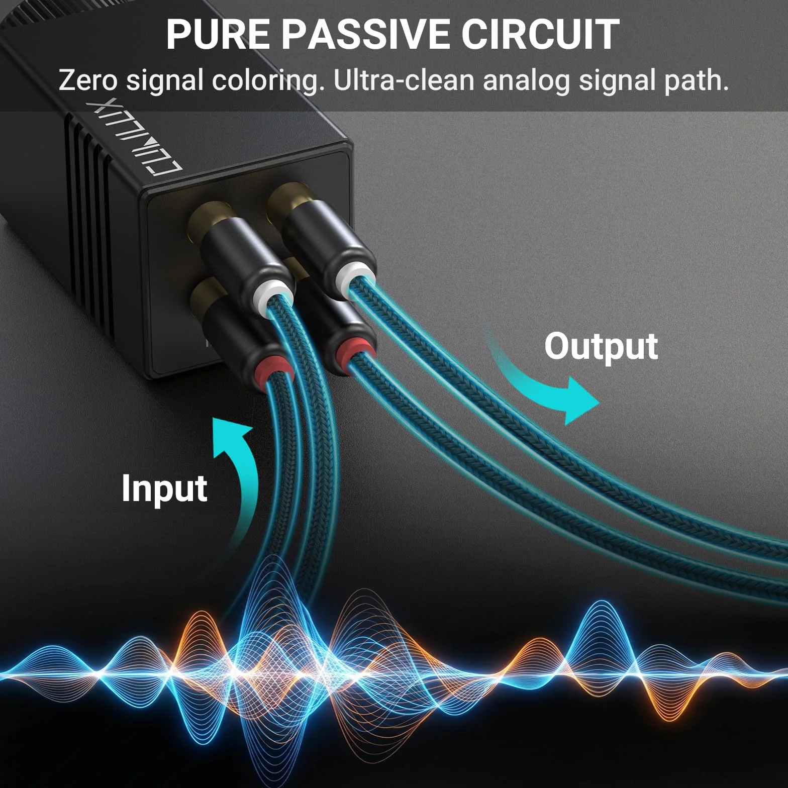 Mini wzmacniacz audio stereo, wzmacniacz słuchawkowy, z wejściem RCA RCA na wyjściu RCA