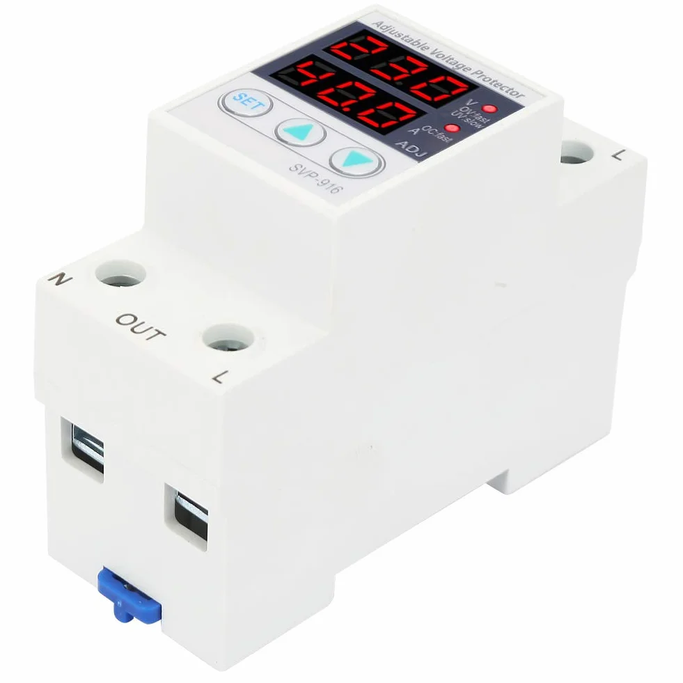 Przekaźnik Napięcia Jednofazowy 40A 230V AC Montaż na Szynie DIN 50/60 Hz