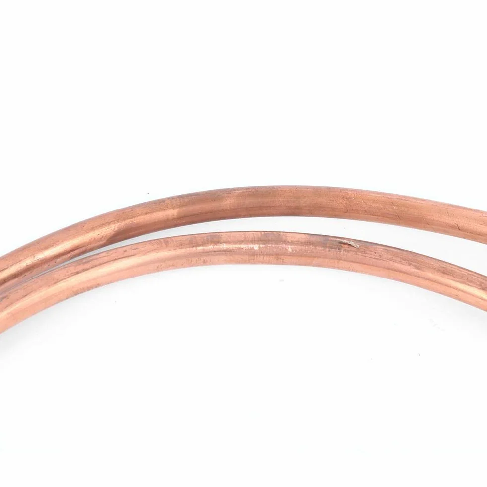 Miedziana rura miękka cewka OD 10 mm ID 8 mm C1100 T2 do klimatyzatora