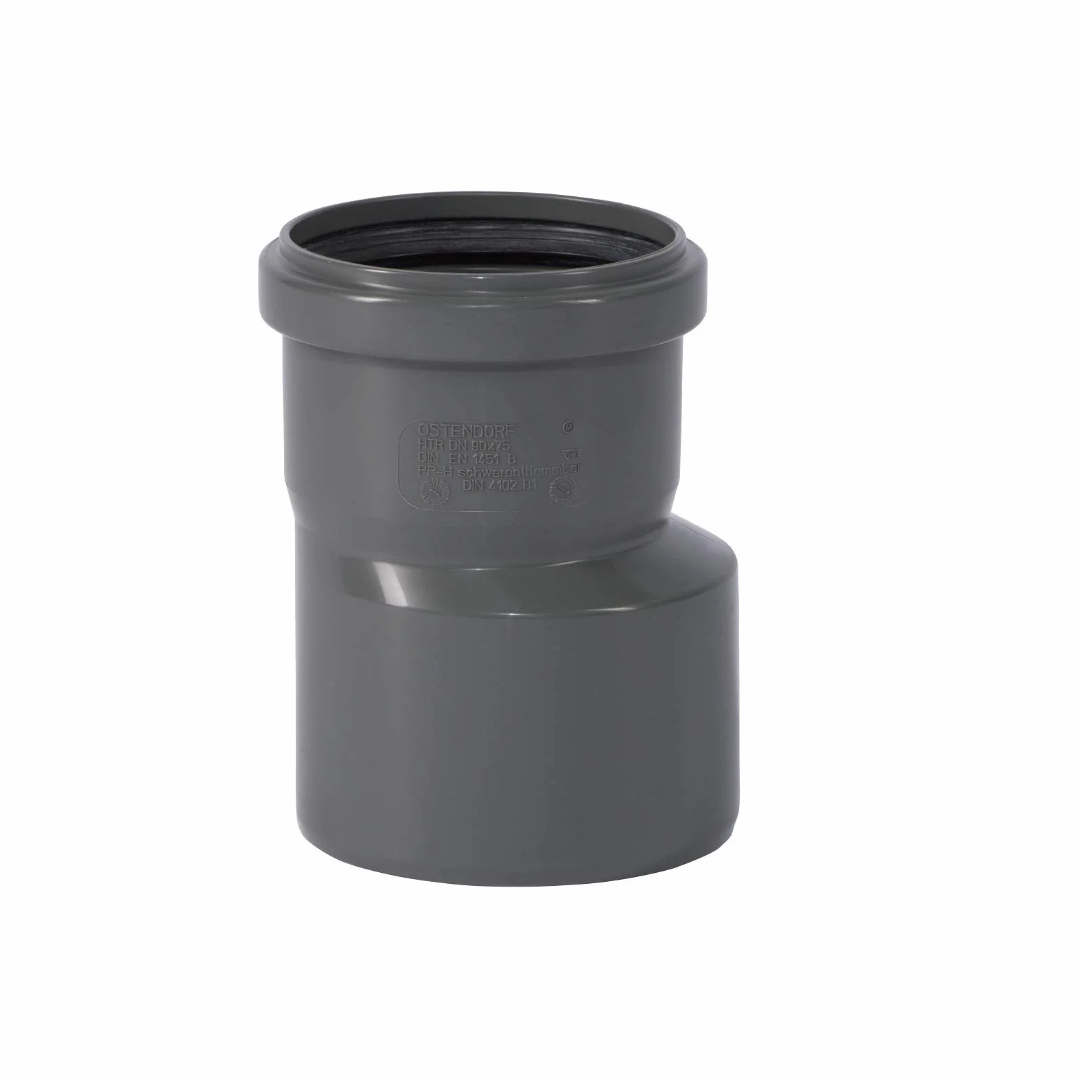 Ostendorf HTsafe redukcja DN 90/75 mm rura HTT