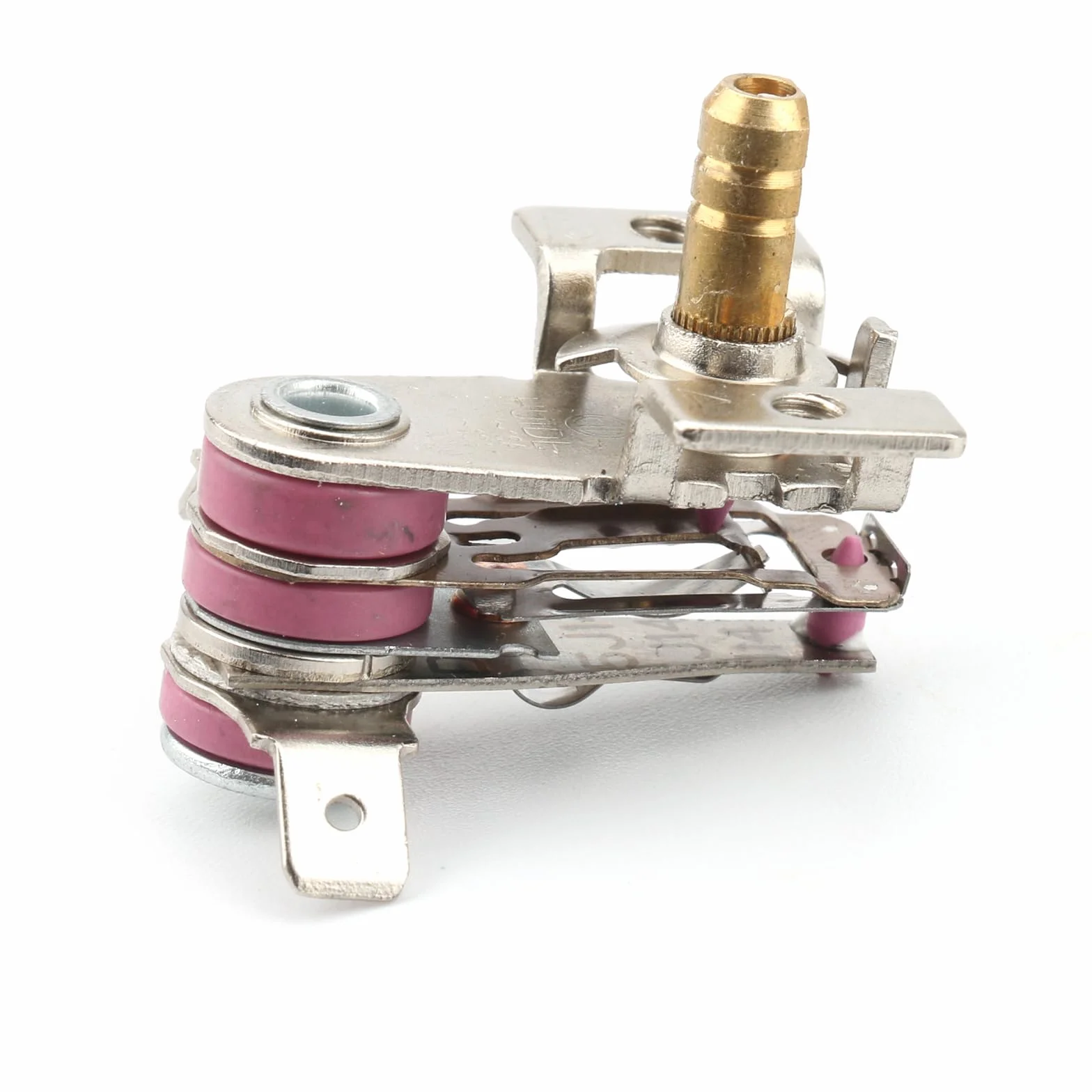 KST-168 termostat do pieca elektrycznego, 250 V, 16 A, regulator M4, otwór na śrubę, regulowany termostat, regulator temperatury, akcesoria (2 szt.)