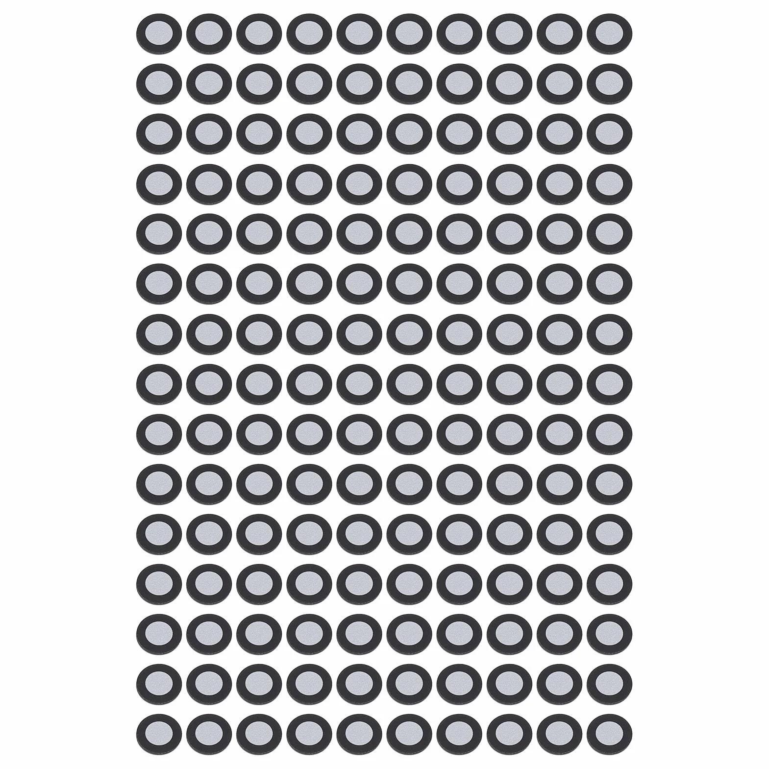 Magnetyczny Znacznik Odblaskowy do Skanowania 3D 6mm ID 10mm OD 150 szt.