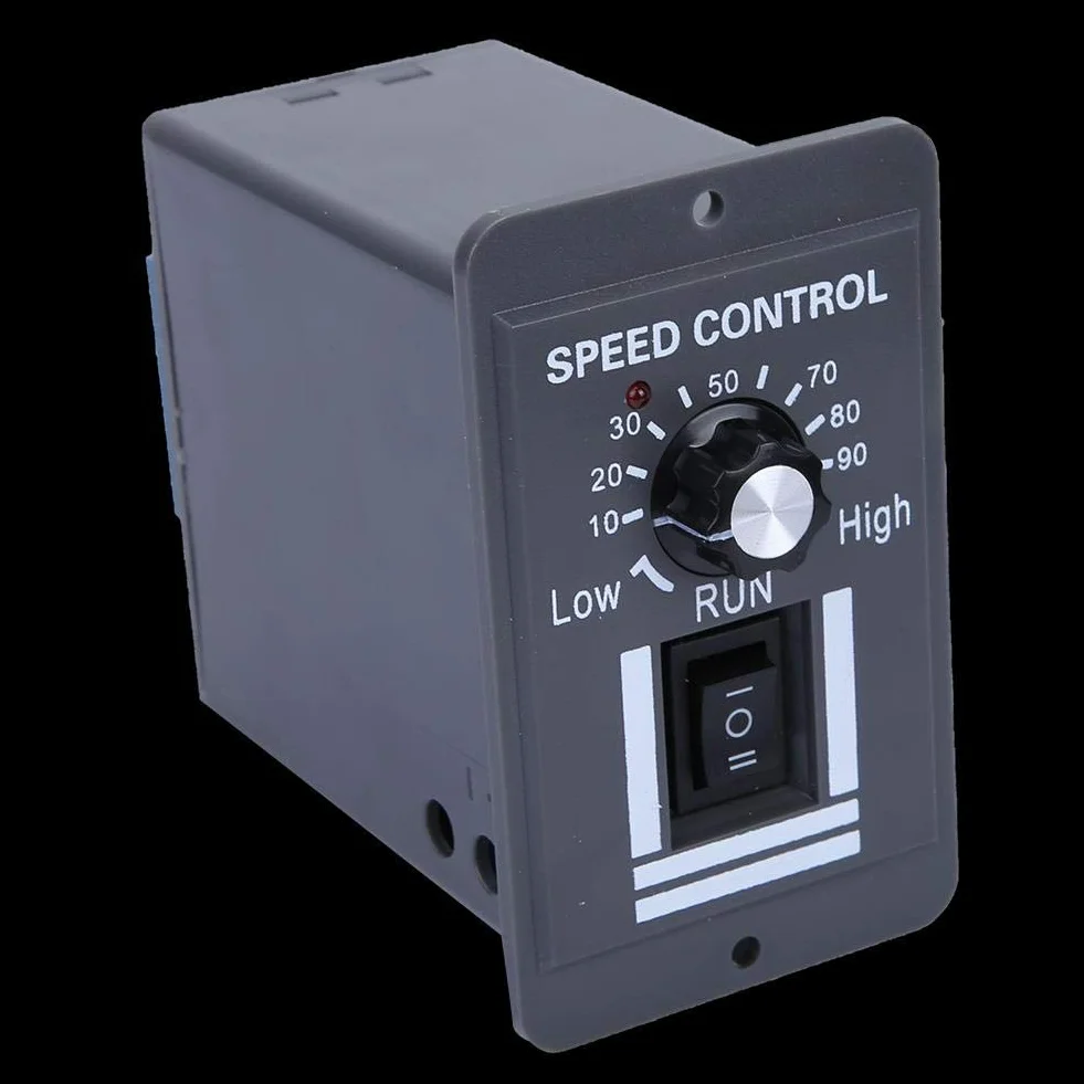 Regulator Prędkości Silnika, Dc 12-60 V 40A Pwm Szczotkowany Regulator Prędkości Silnika Regulowany Sterownik Silnika Przełącznik Cofania