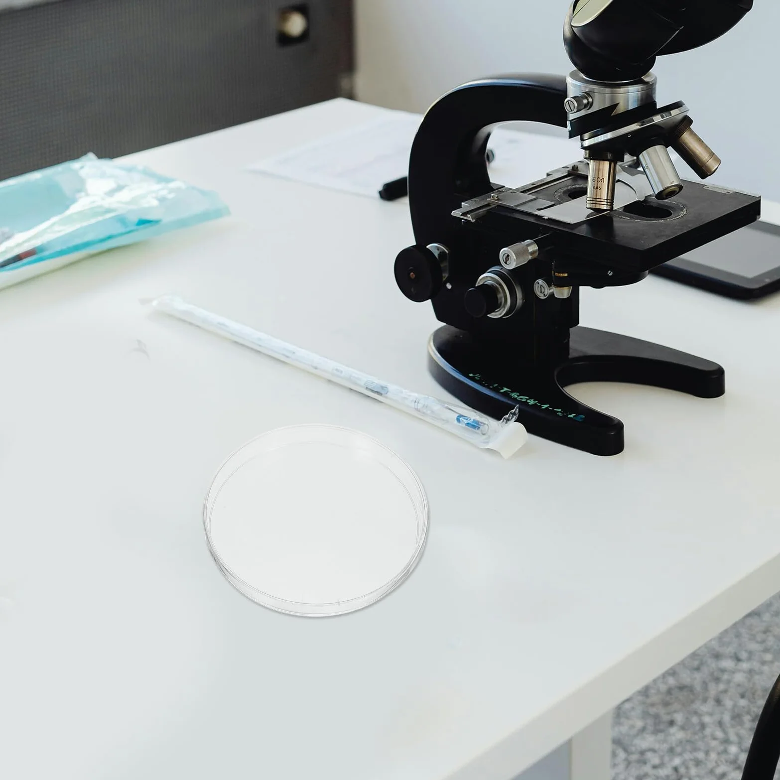 Hohopeti 10 Szt. Plastikowych Misek Petriego z Pokrywką Przezroczyste Naczynia Laboratoryjne Do Hodowli Tkanek