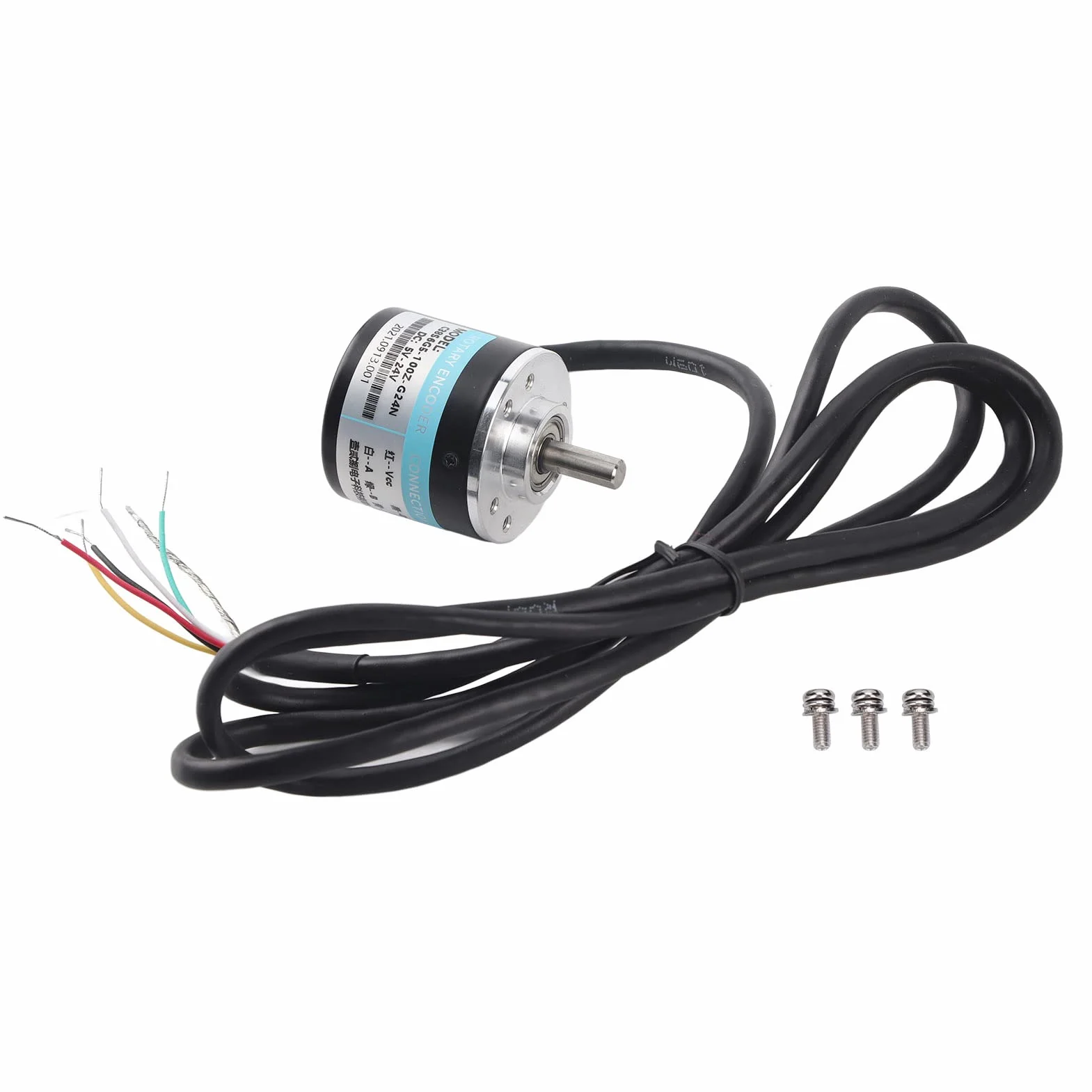 ABZ trzyfazowy enkoder fotoelektryczny DC 5-24 V 3000-6000 obr./min 100 HZ