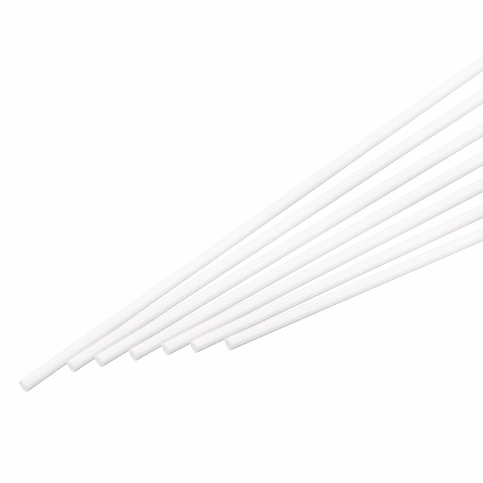 QUARKZMAN Pręt ABS 5 mm x 500 mm 15 szt do modelarstwa DIY
