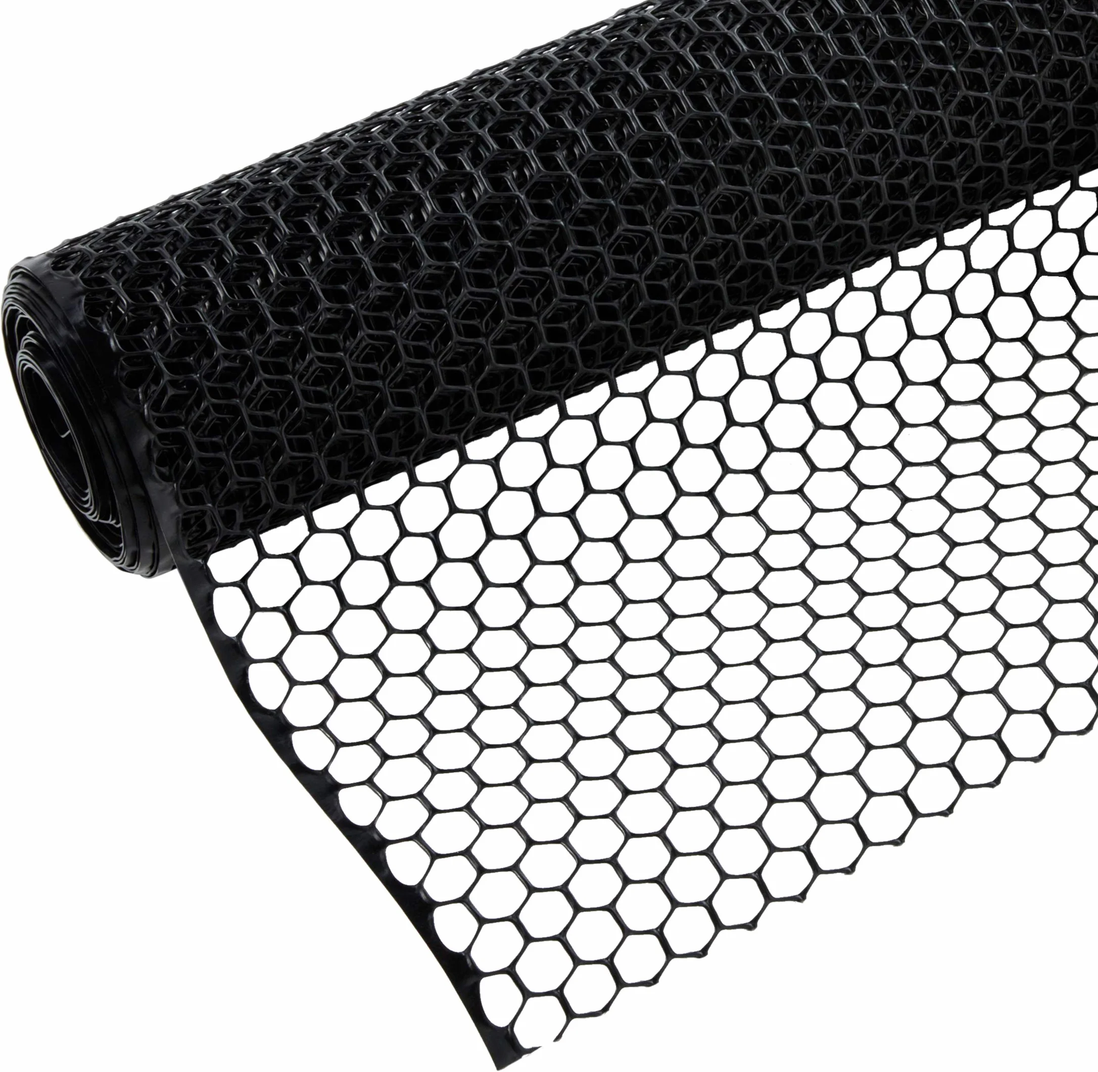 Tenax 72120548 Poultry Fence, 2' x 25', czarny