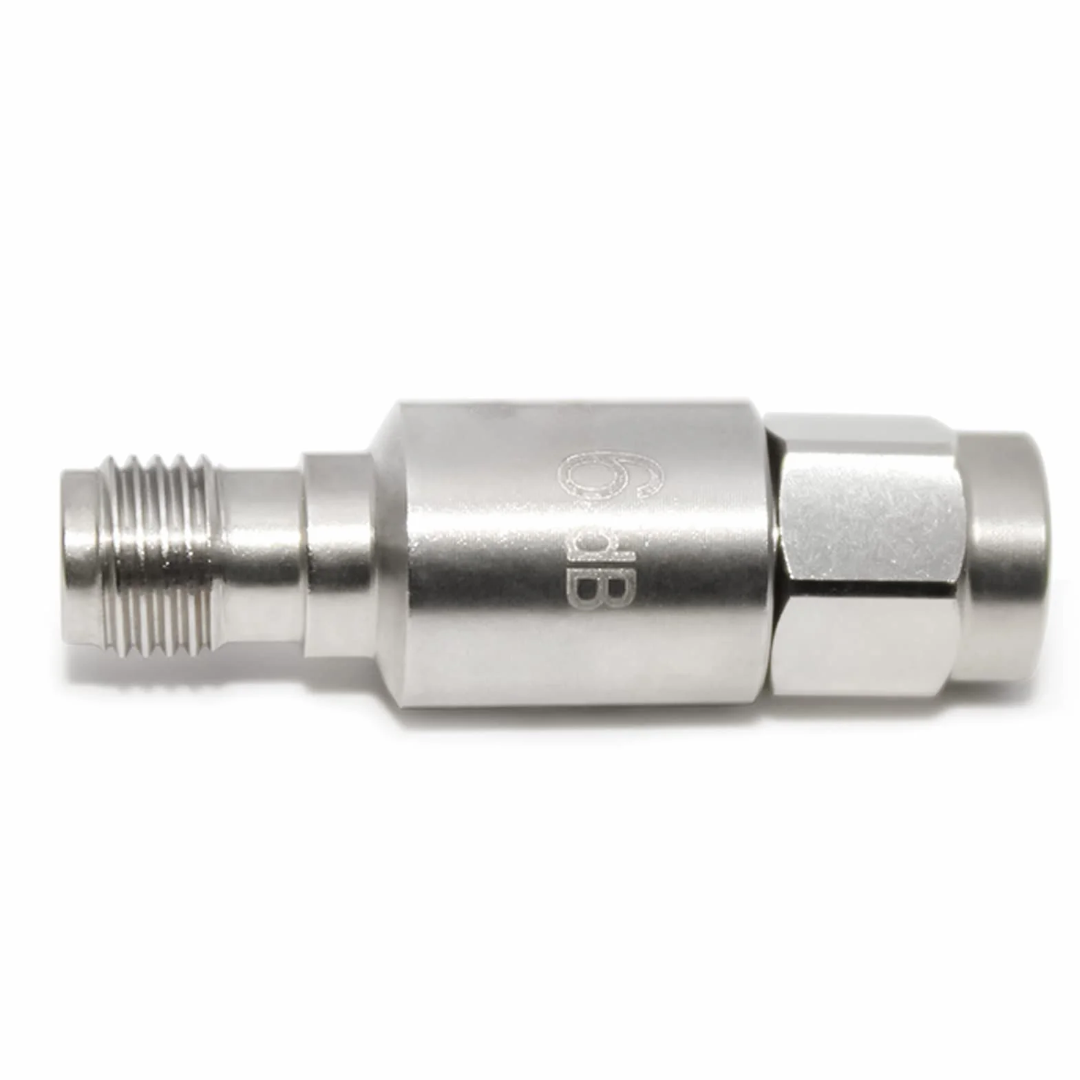 TOJOIN 2 Sztuk TłUmik 8GHz 3-30 dB SMA MęSki na SMA żEńSki StałY TłUmik TłUmik Koncentryczny RF 2w 50ohm (2W 8G 6dB-2pcs)