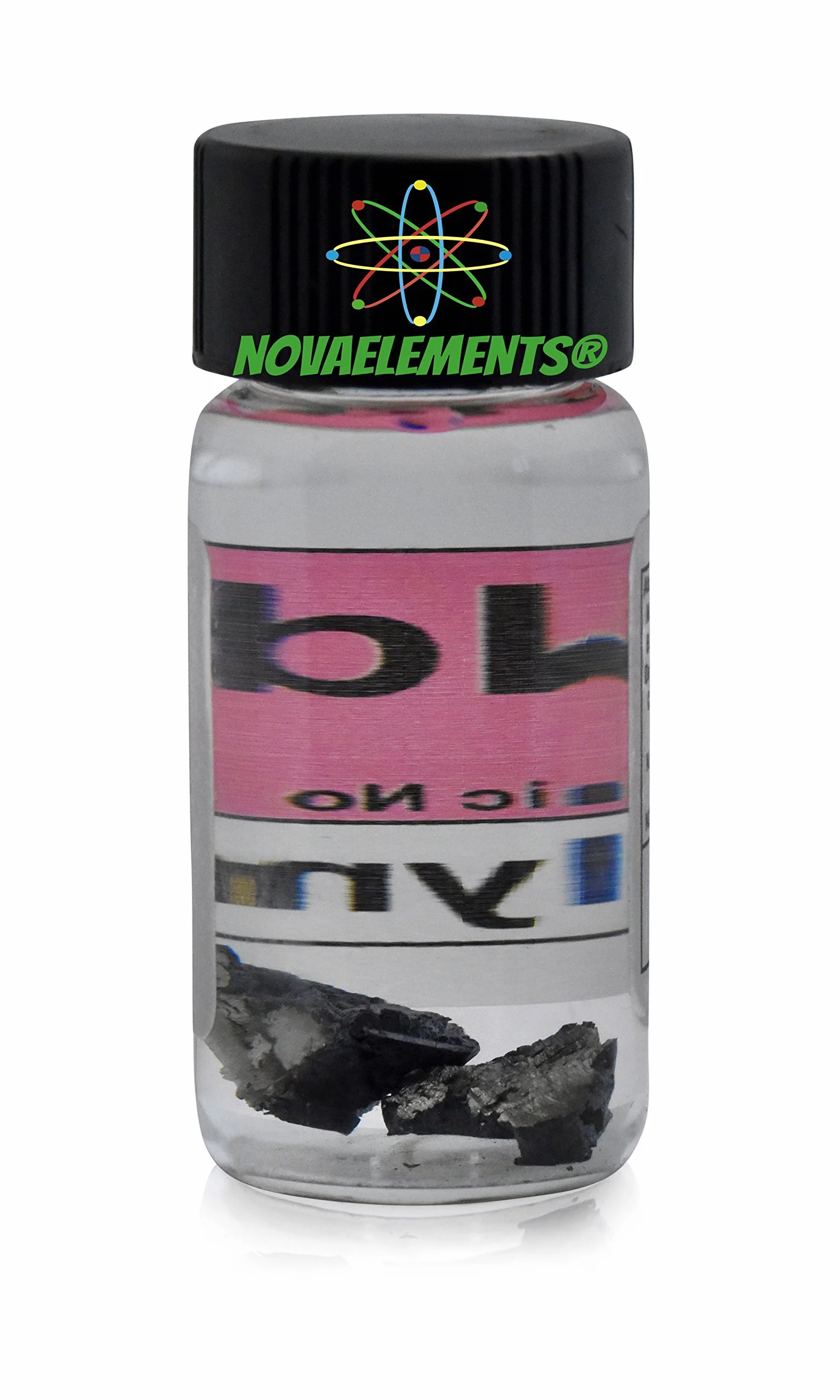 Element neodymowy 60 nd, Champion Pure 1 gram, 99,9% w oleju mineralnym w fiolce ze szkła z etykietą