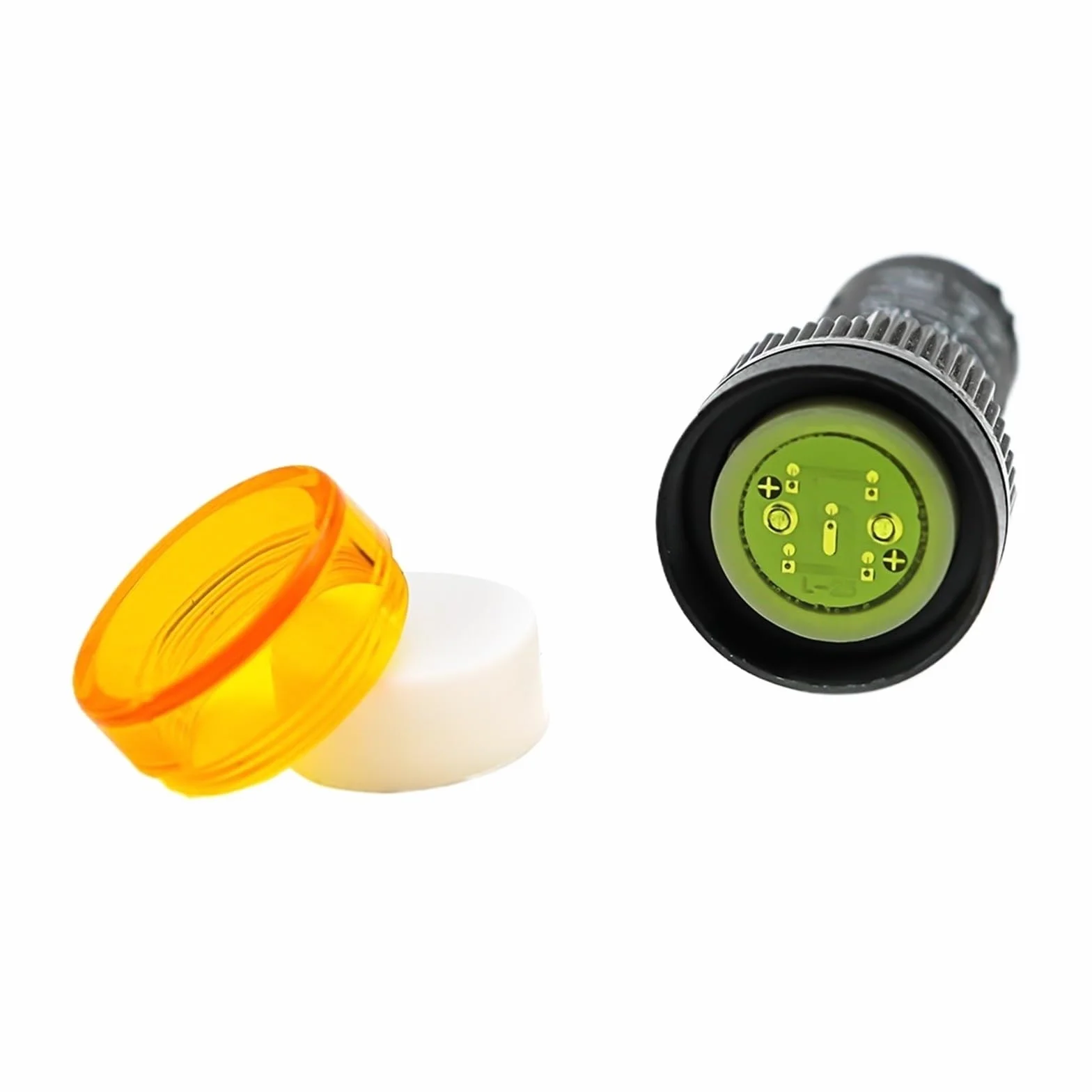 Lampka LED 16mm do montażu panelowego sygnał pilota 12V 24V 110V 220V 380V Zielony