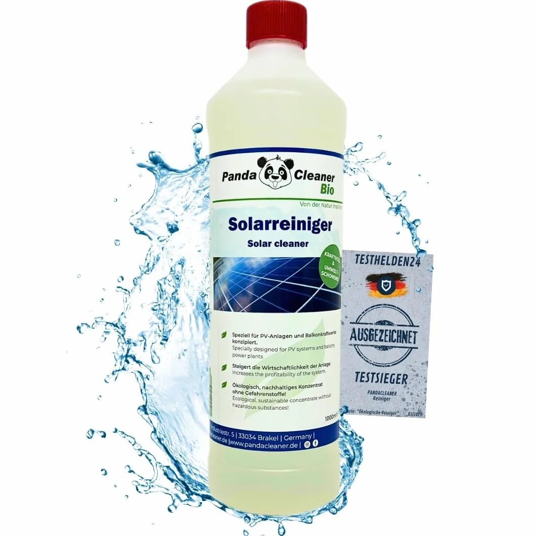 PandaCleaner Bio środek czyszczący 1 l do instalacji solarnych i PV skoncentrowany 1:100