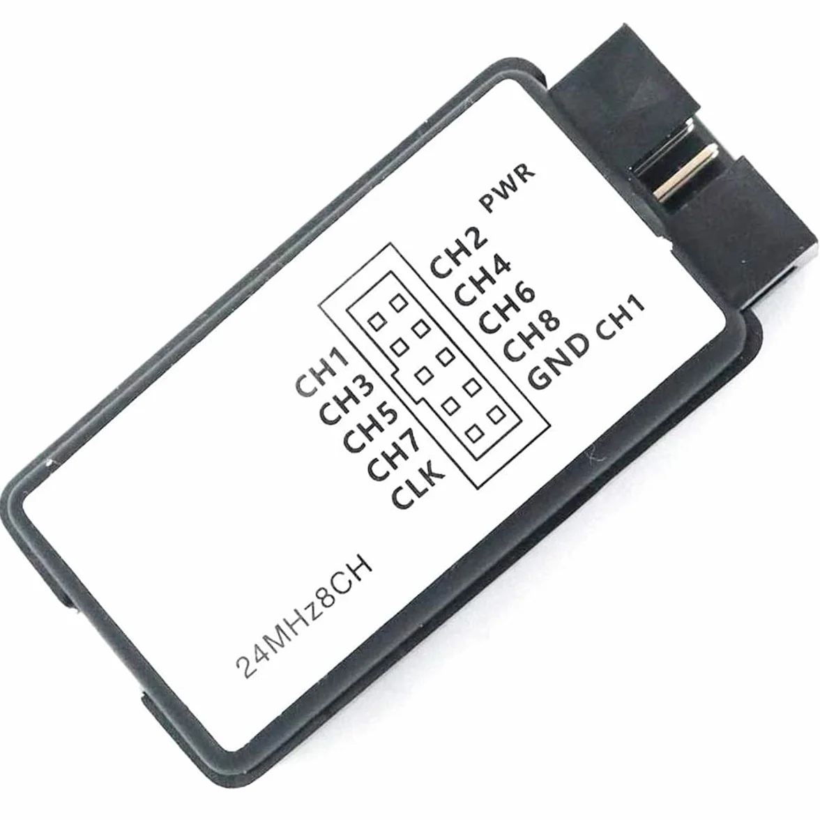 USB Logic Analyzer 24 MHz 8CH UART IIC SPI Debug z kablem mini USB DuPont do Arduino FPGA M100 SCM