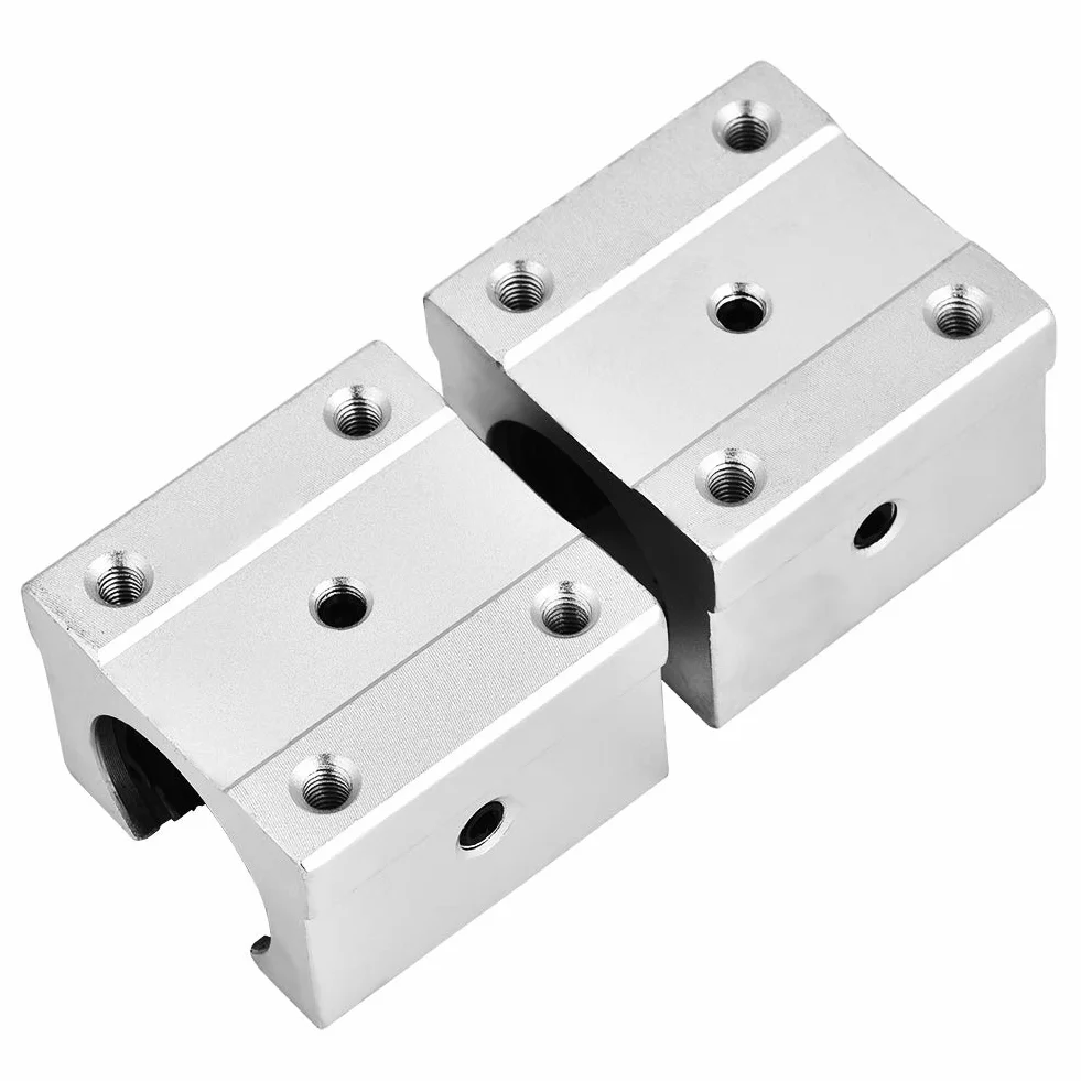 SBR16UU otwarty blok ślizgowy z łożyskiem liniowym 16 mm aluminiowy do CNC
