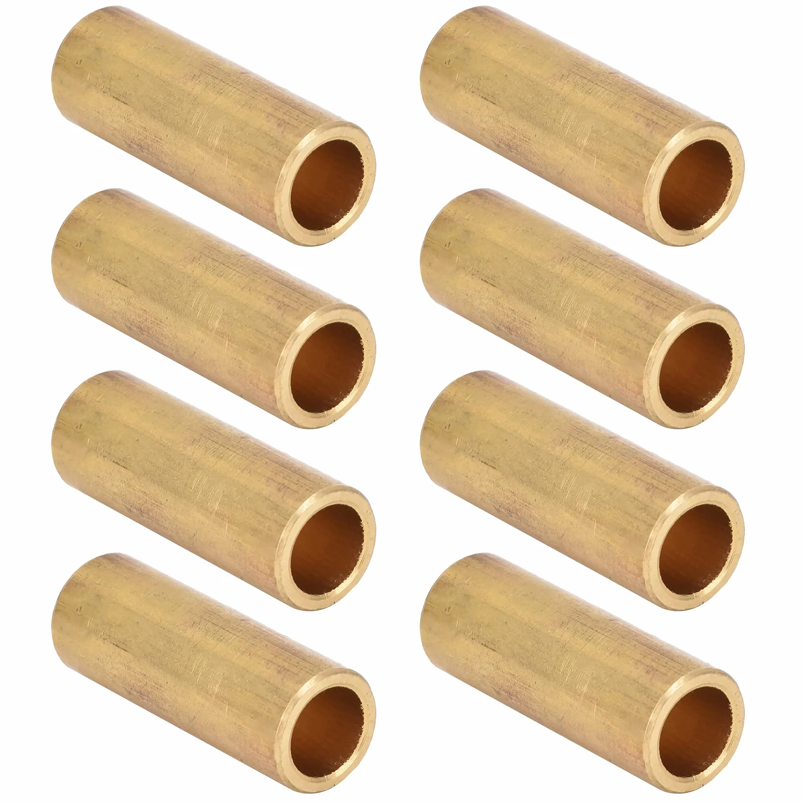 8 szt. tuleja samosmarująca 8 mm otwór x 11 mm średnica zewnętrzna x 30 mm długość mosiężna tuleja do urządzeń elektrycznych